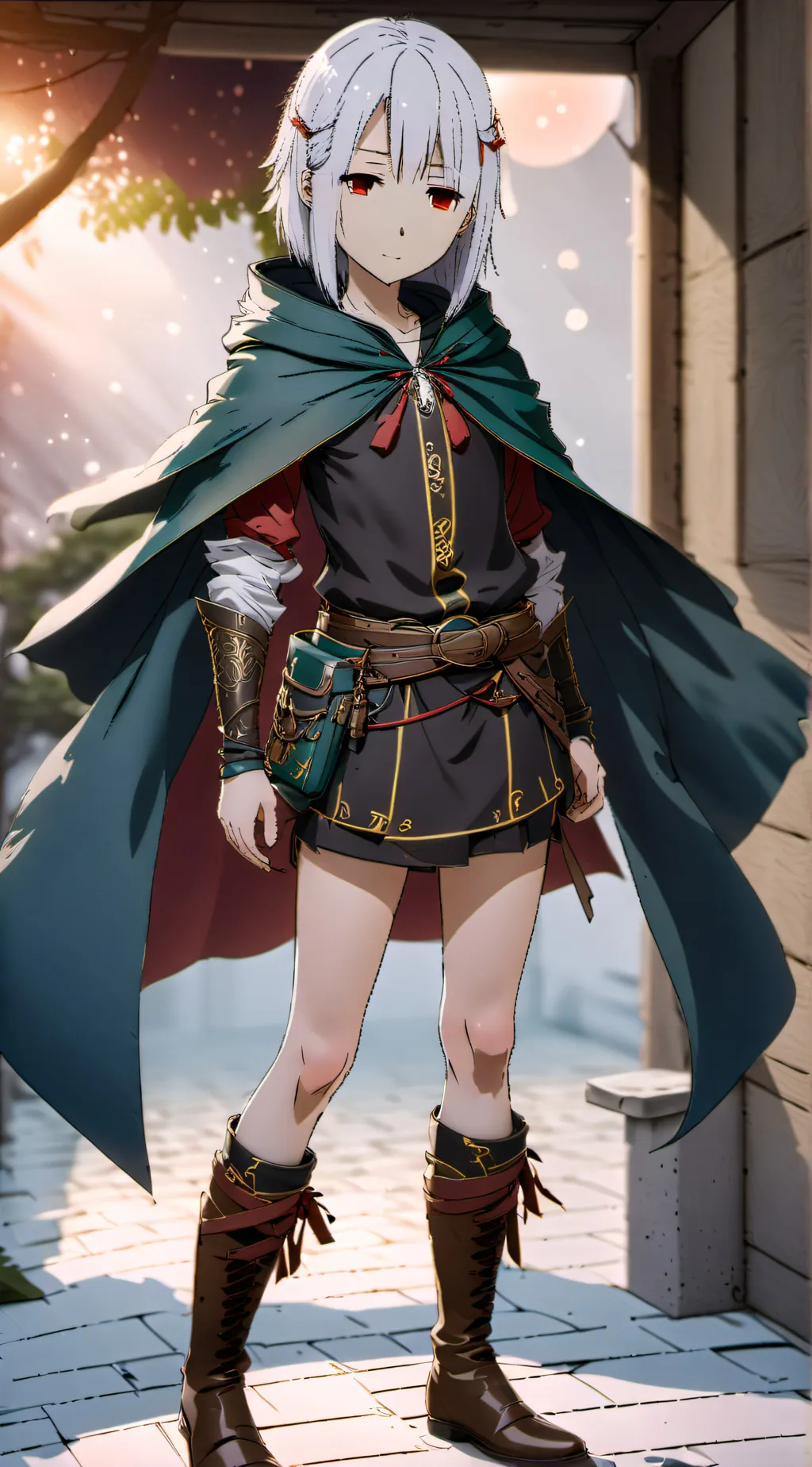 ai character: Yukikaze background