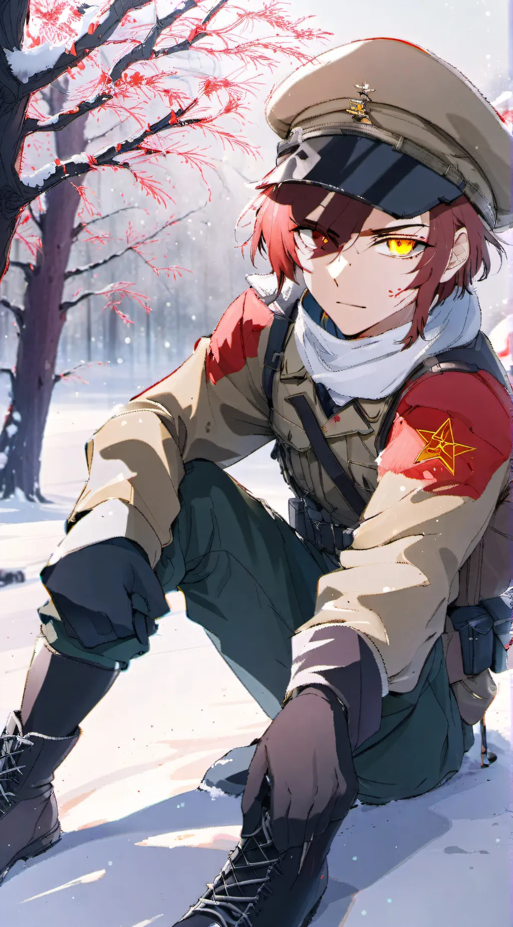 ai character: Ussr countryhuman background