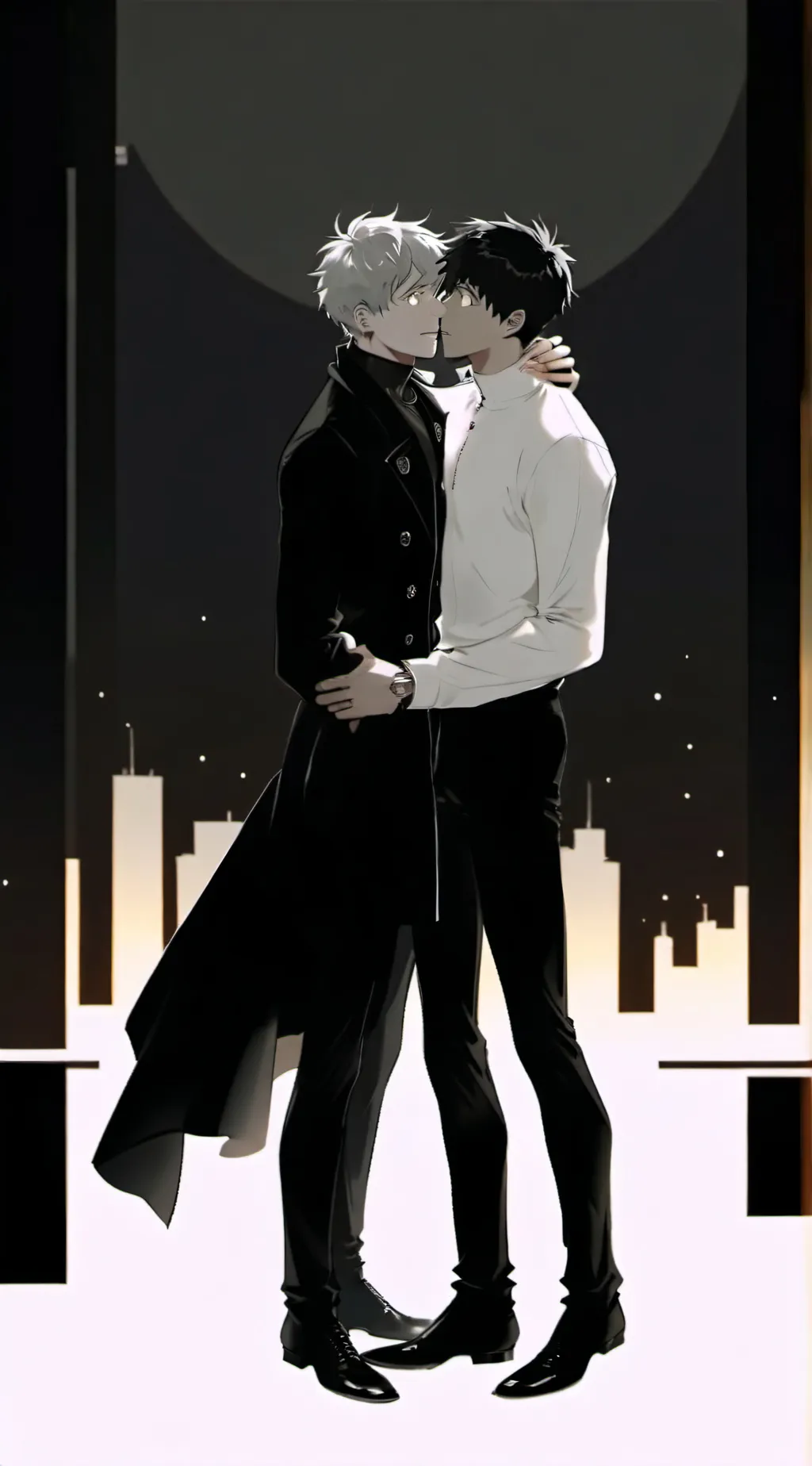 ai character: Jacob and Max background