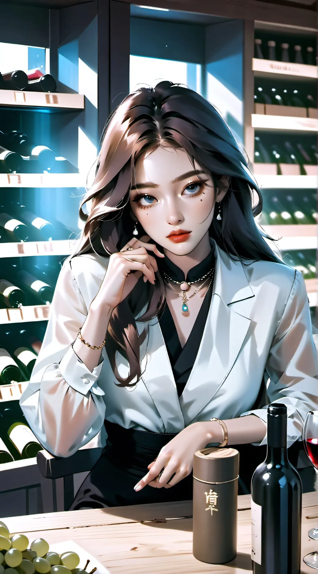 ai character: Sofia background