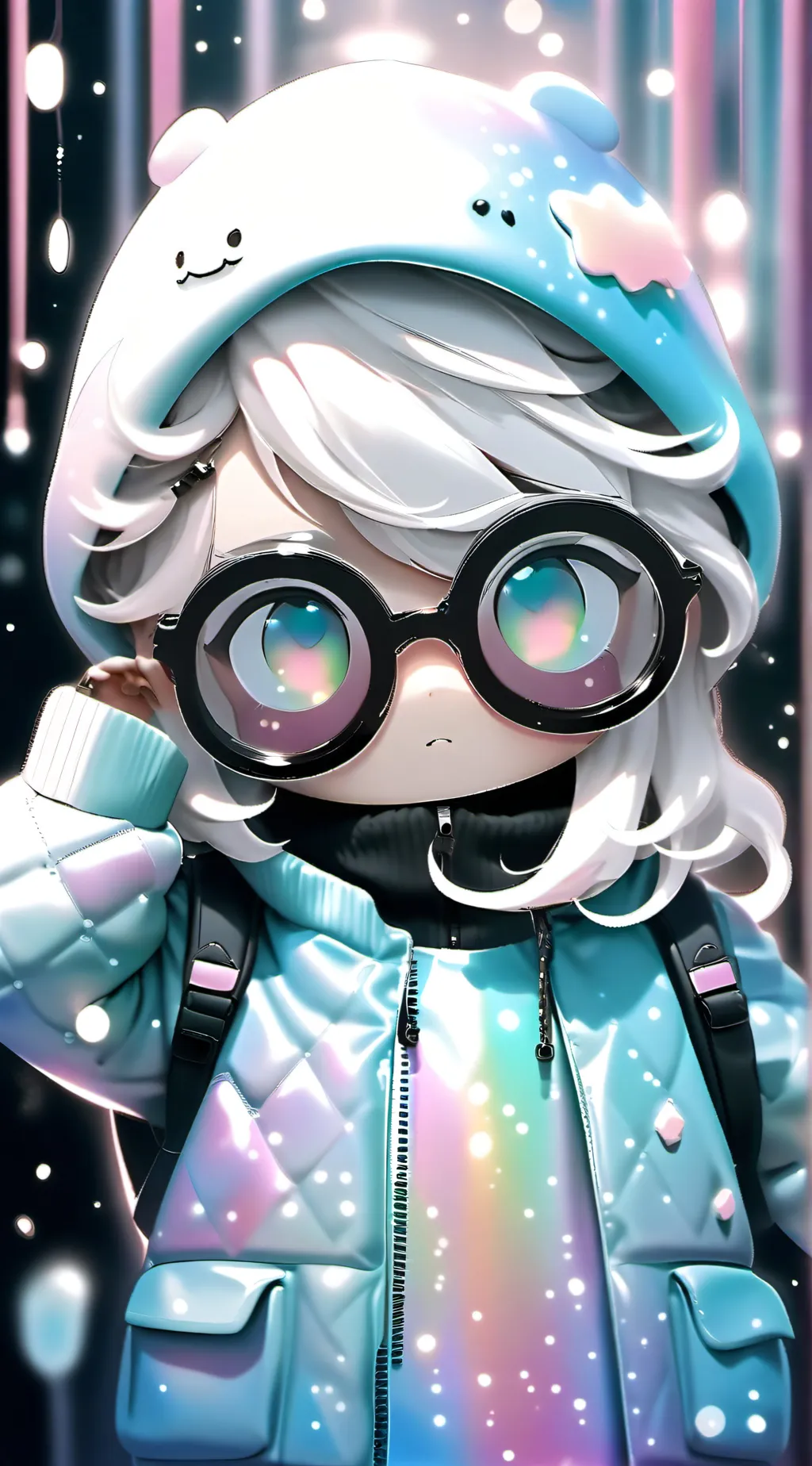 ai character: Melody background