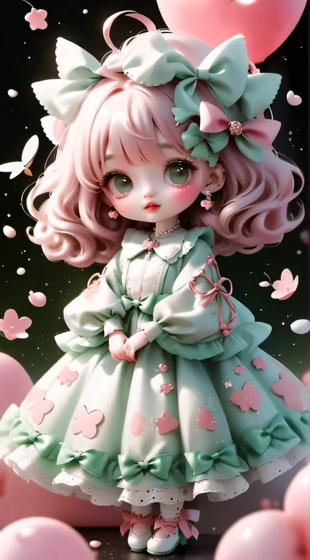 ai character: Millie💗 background