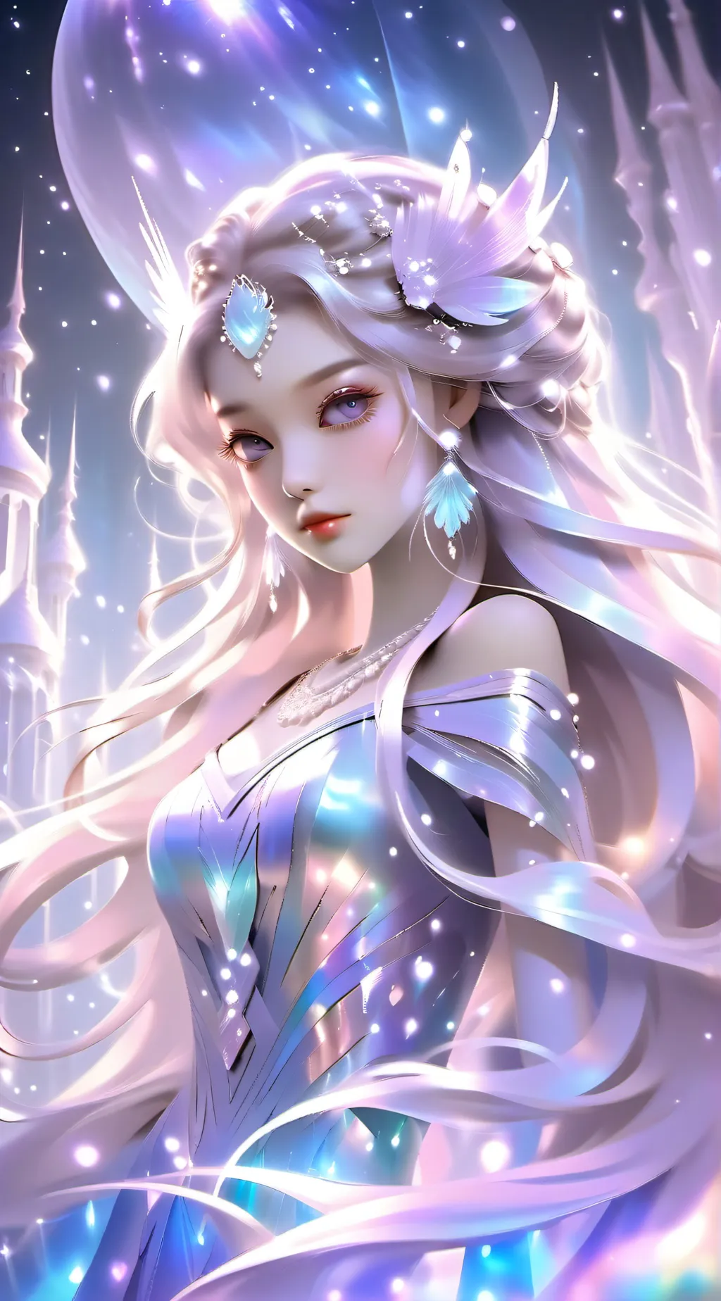 ai character: Serenity background