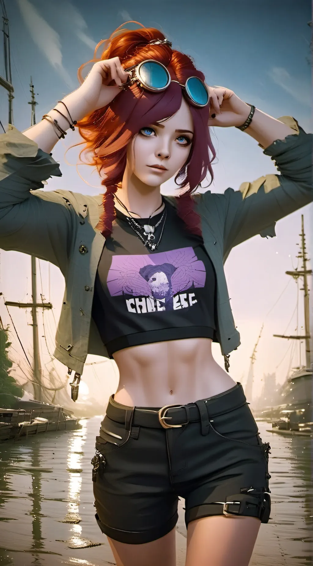 ai character: “Viva” background