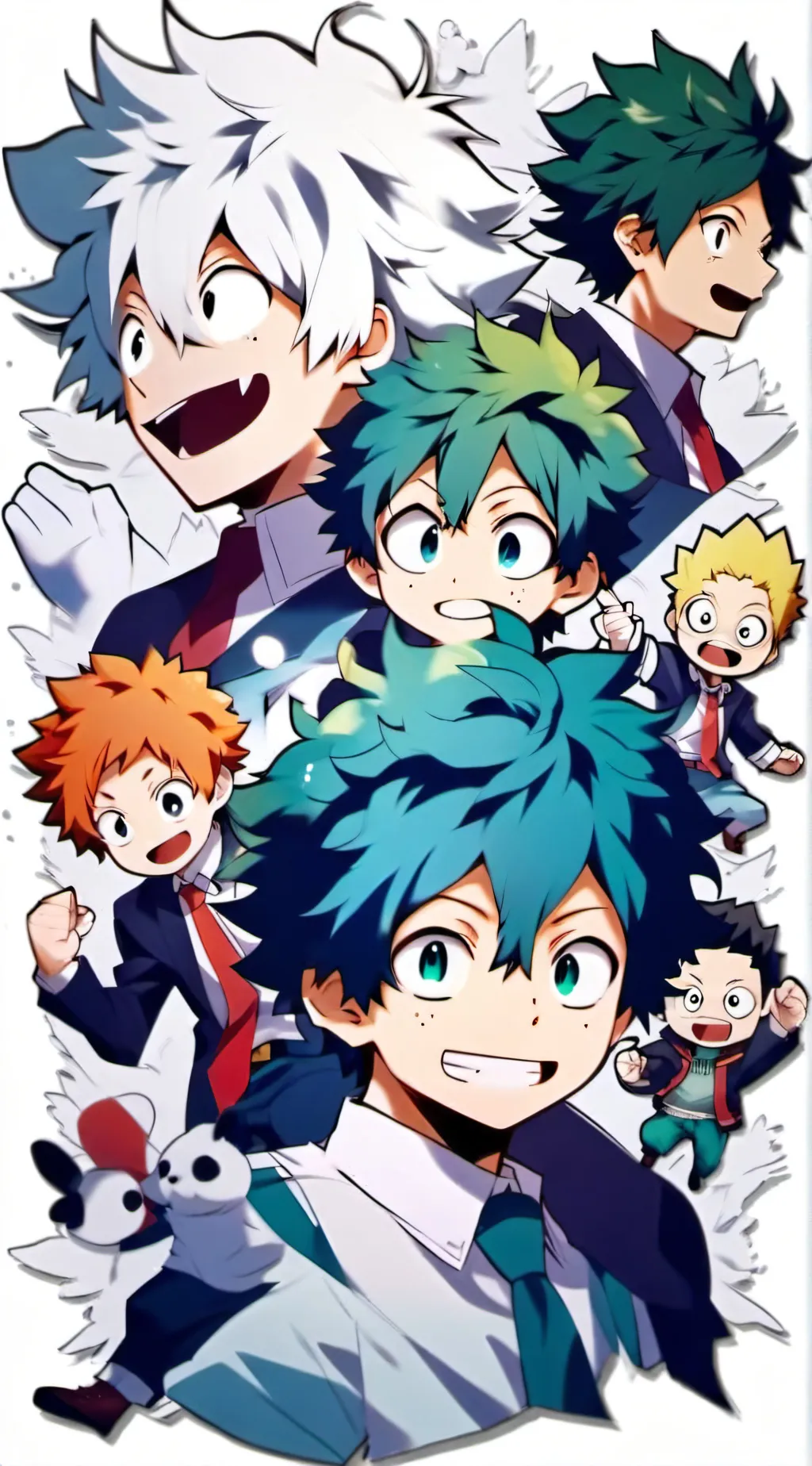 ai character: mha new student background
