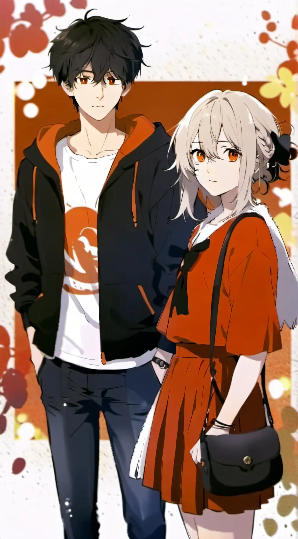 ai character: John and Mya background