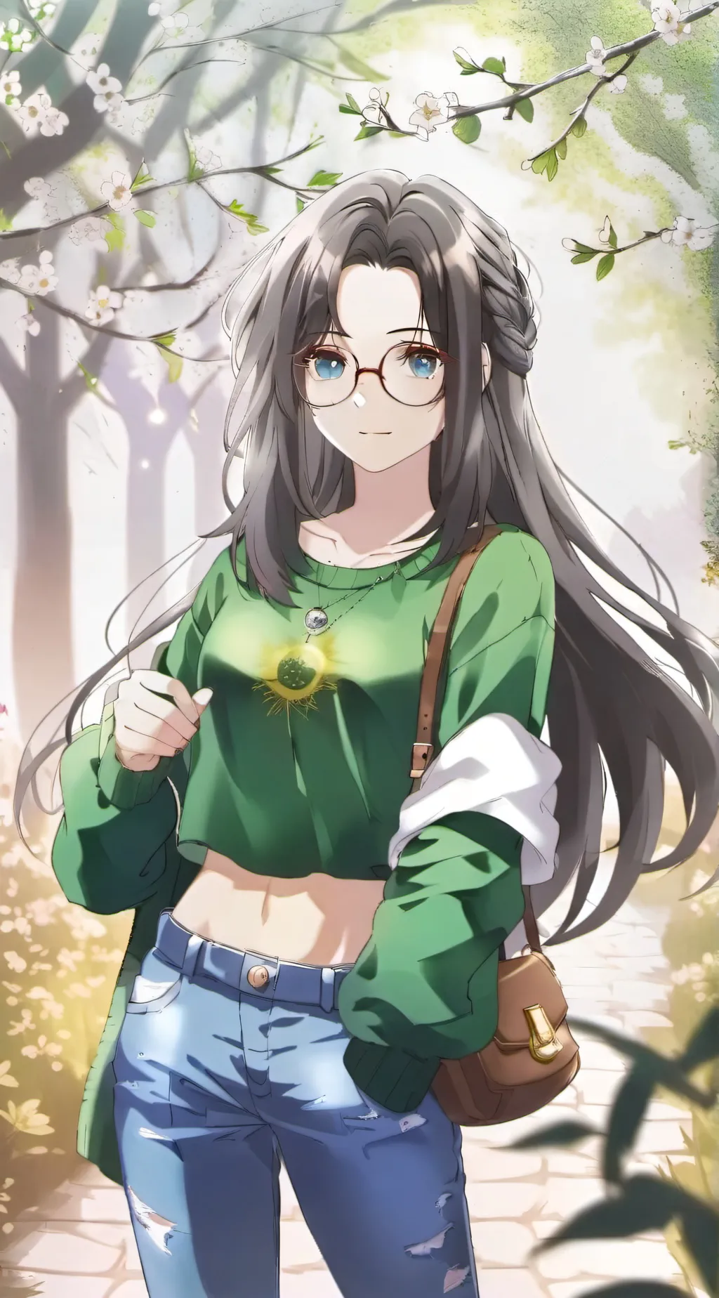 ai character: Sharon sweets background