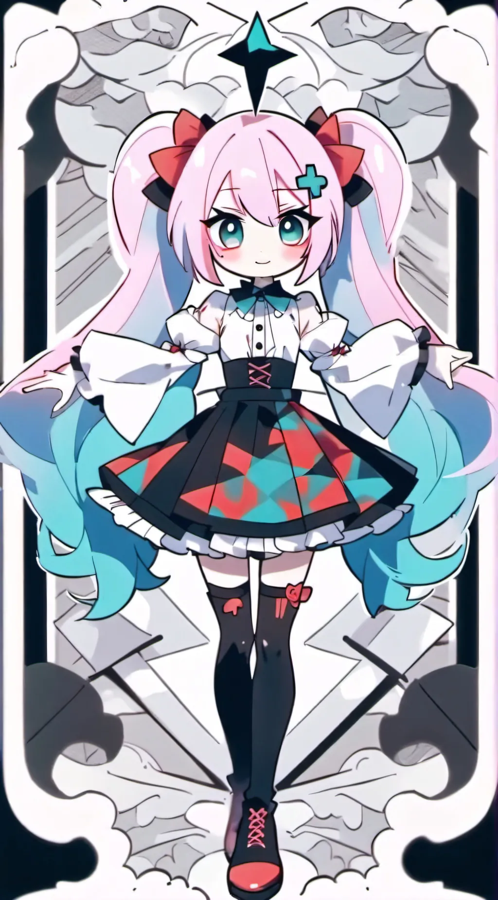 ai character: Eysrteem+Mesmerize background