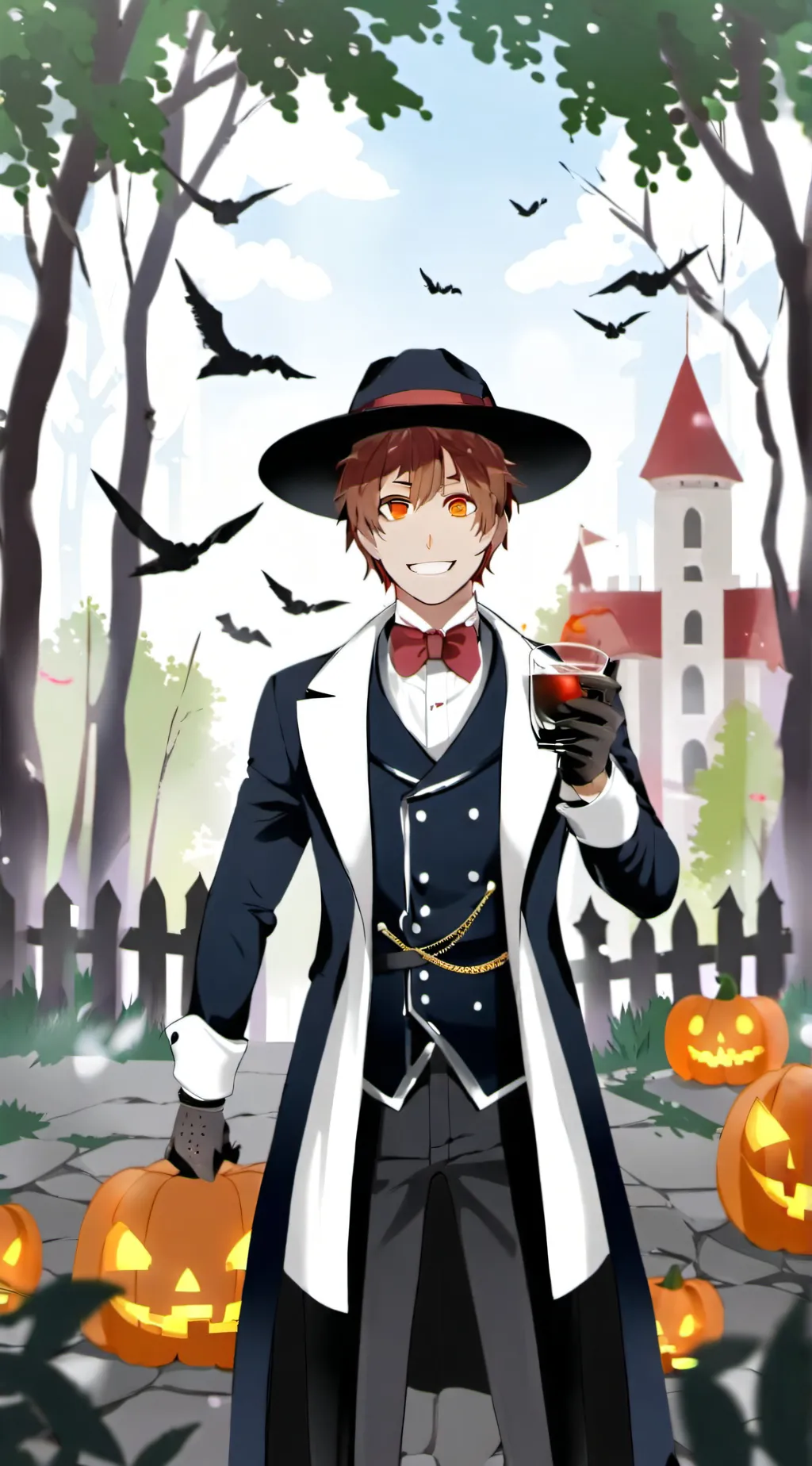 ai character: Alexander  background