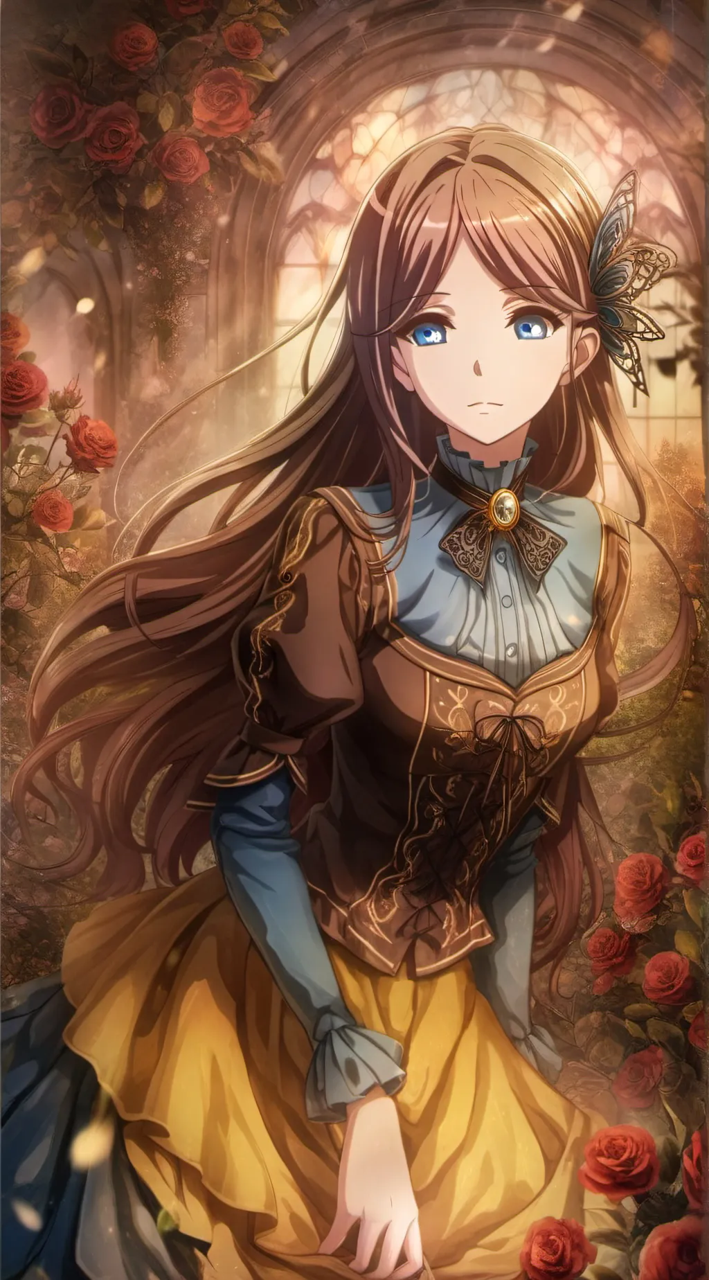 ai character: Soyo Nagasaki  background