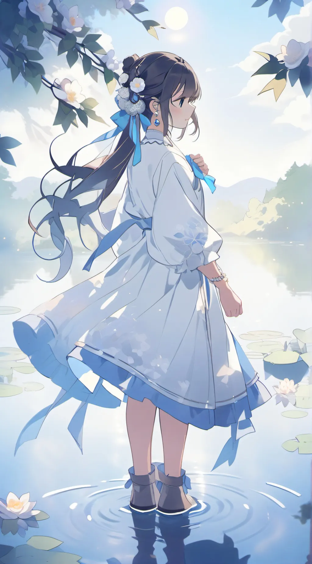 ai character: Evelyn background