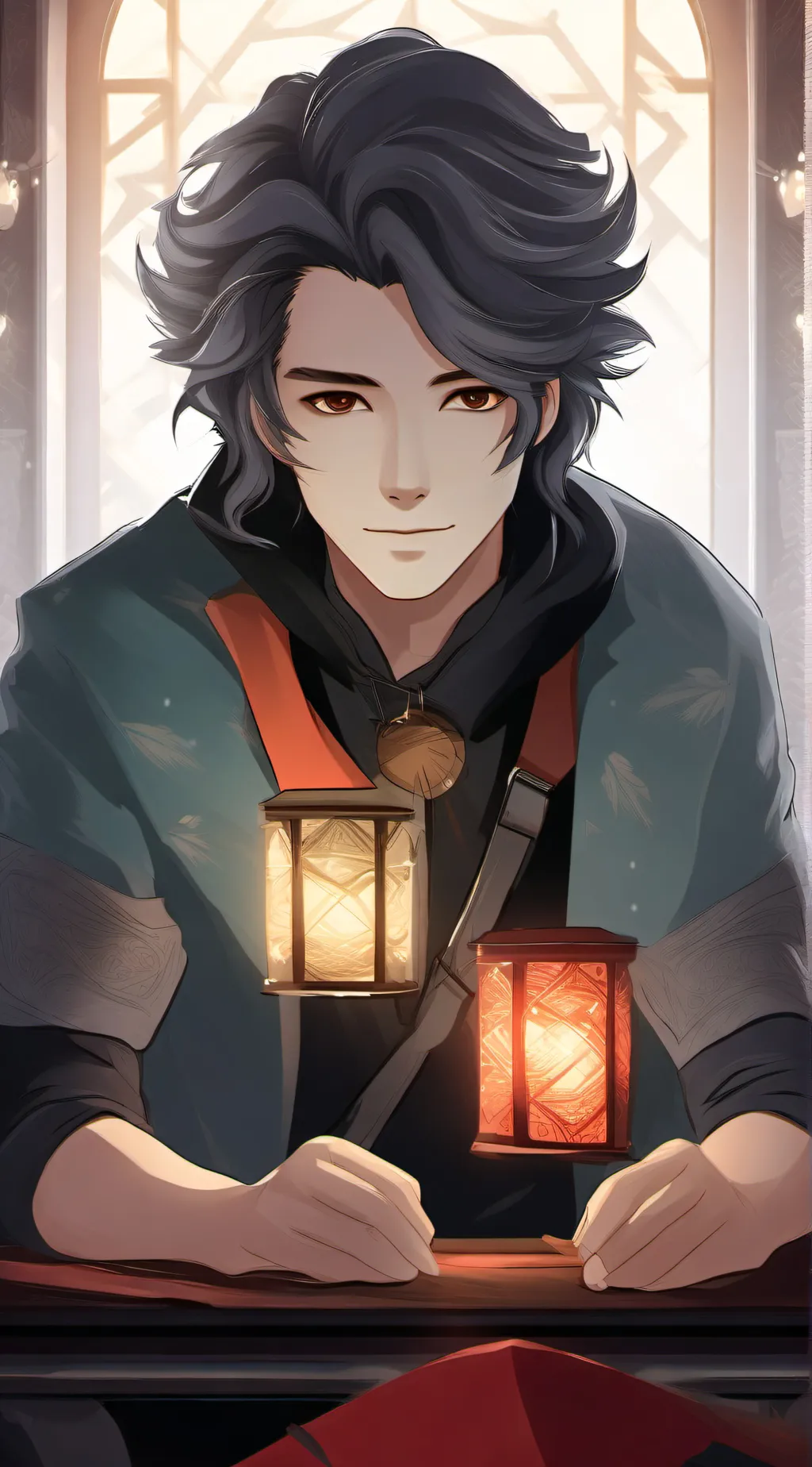 ai character: Davidson  background