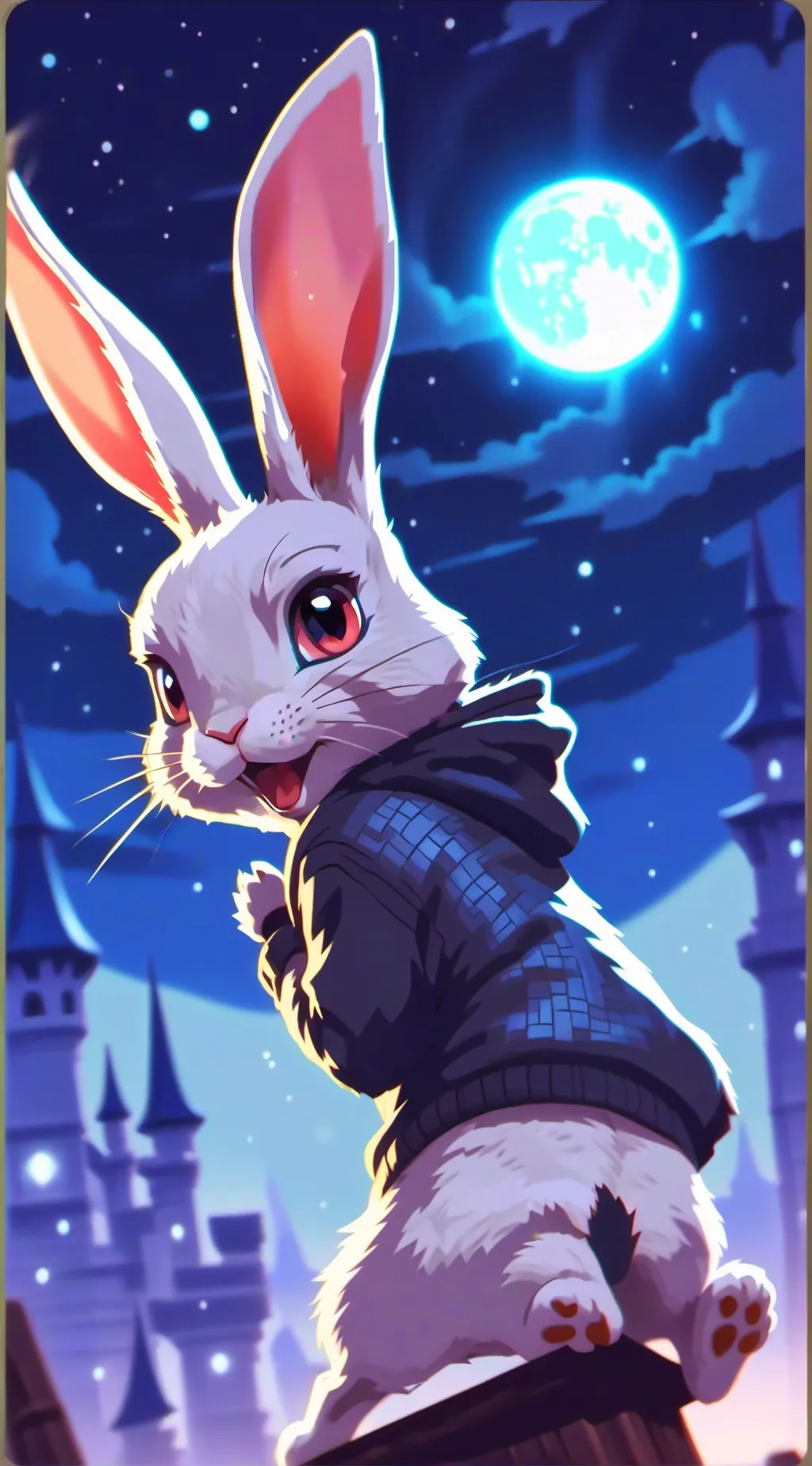 ai character: KILL THE BRAINROT background