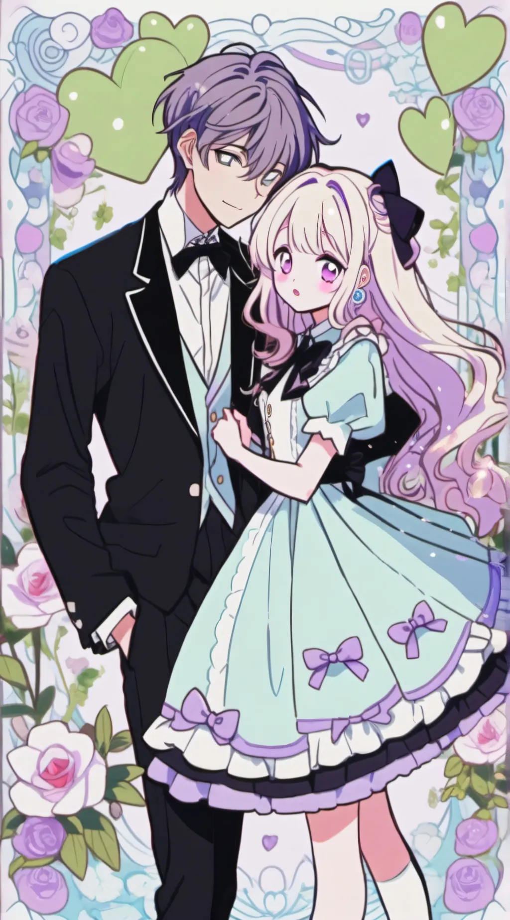 ai character: 💗•Alice🌸• background