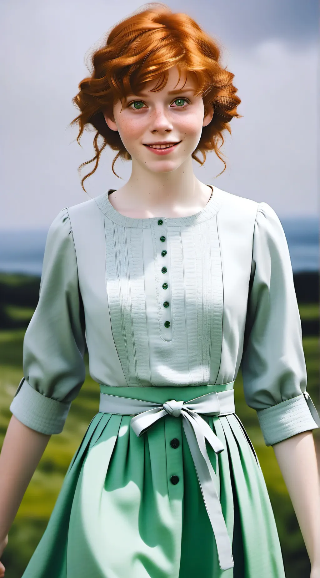 ai character: Beverly Marsh  background