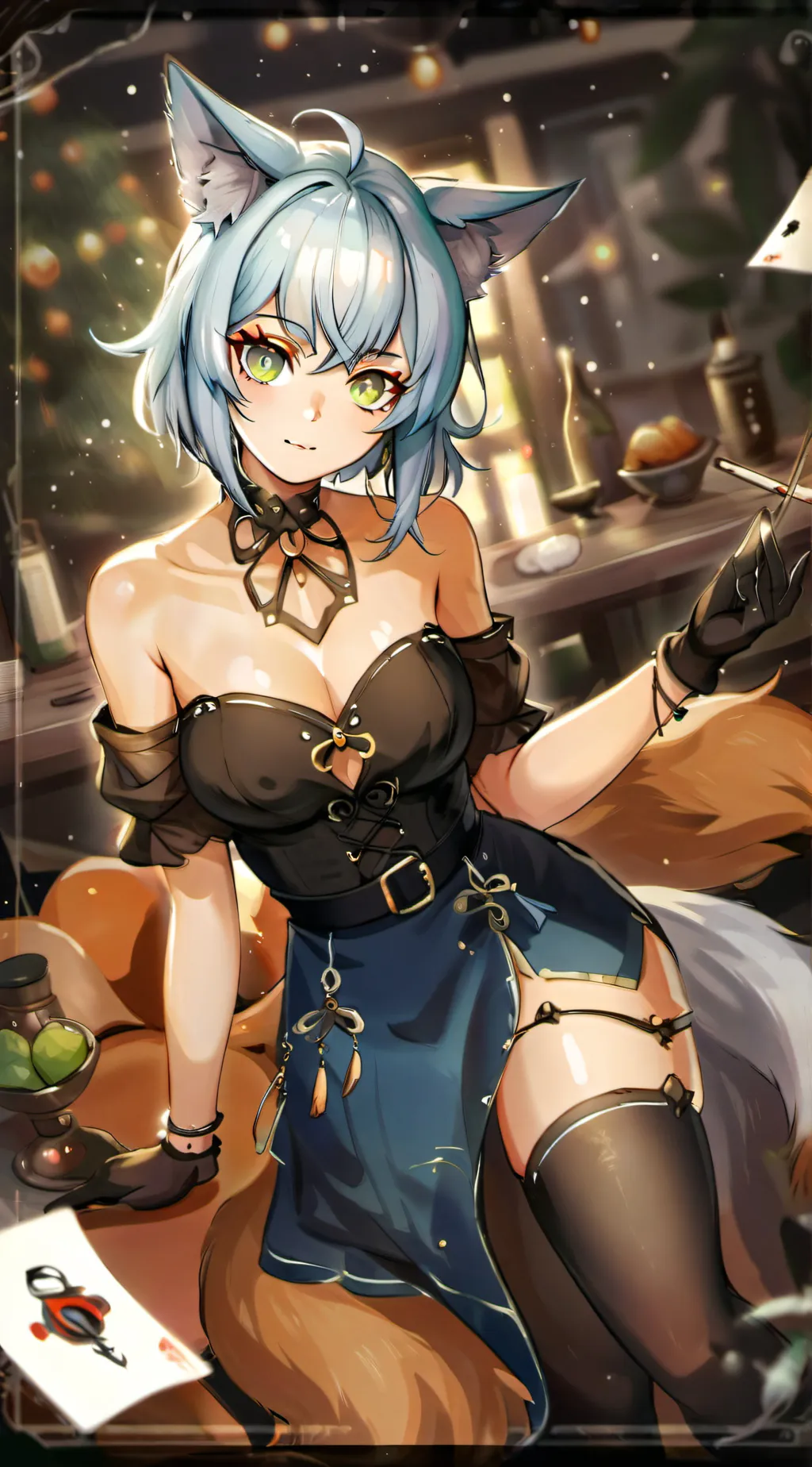 ai character: Aria background