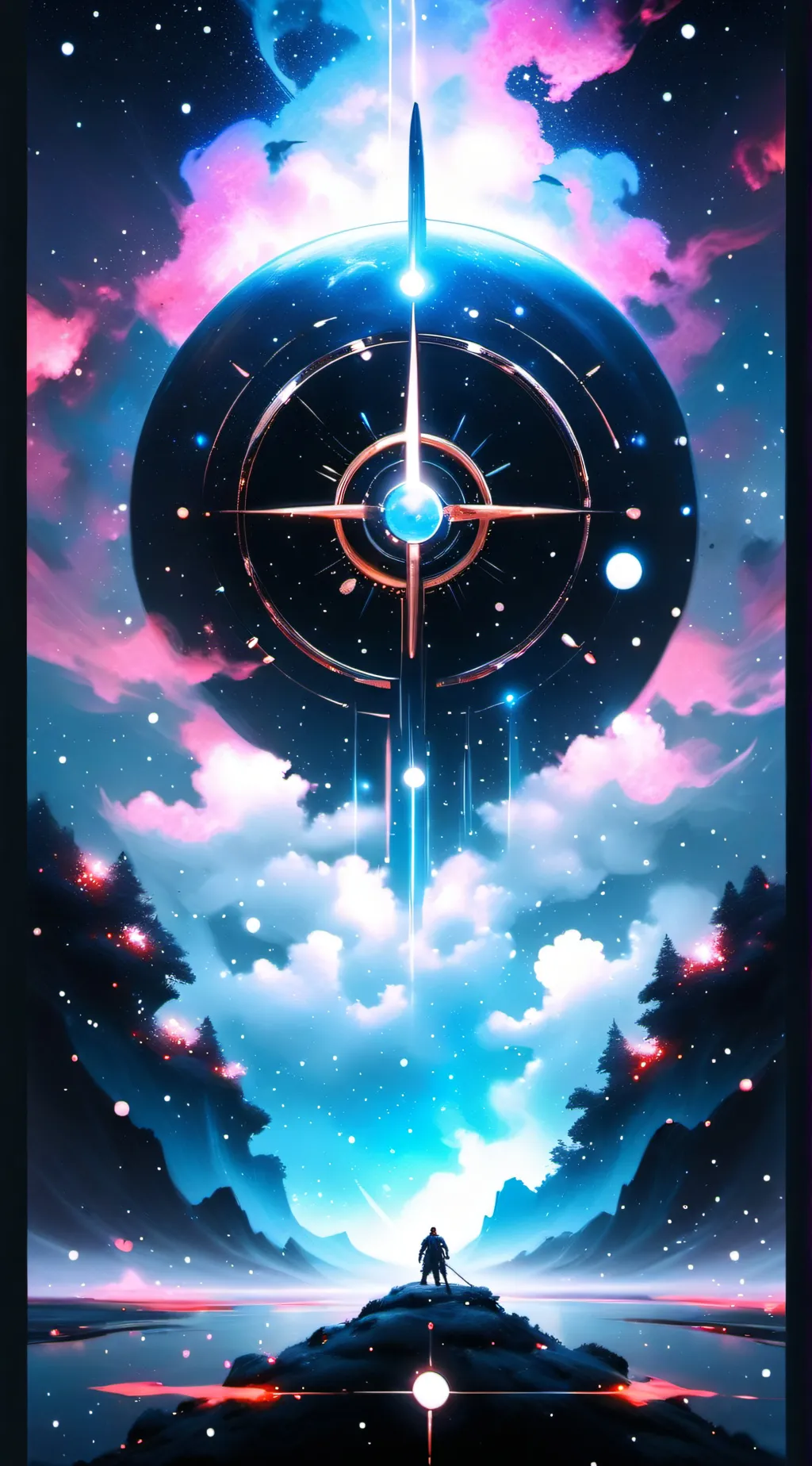 ai character: amaizing background