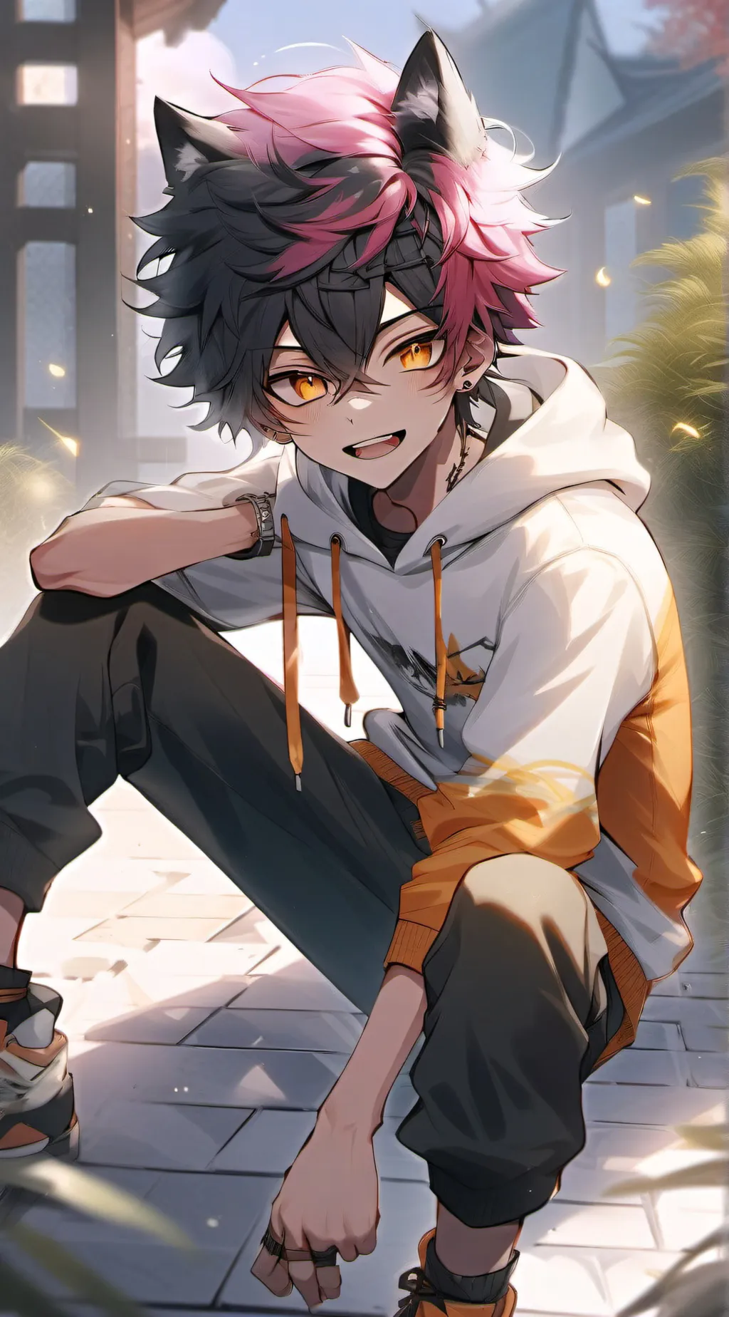 ai character: Noah 💙 background