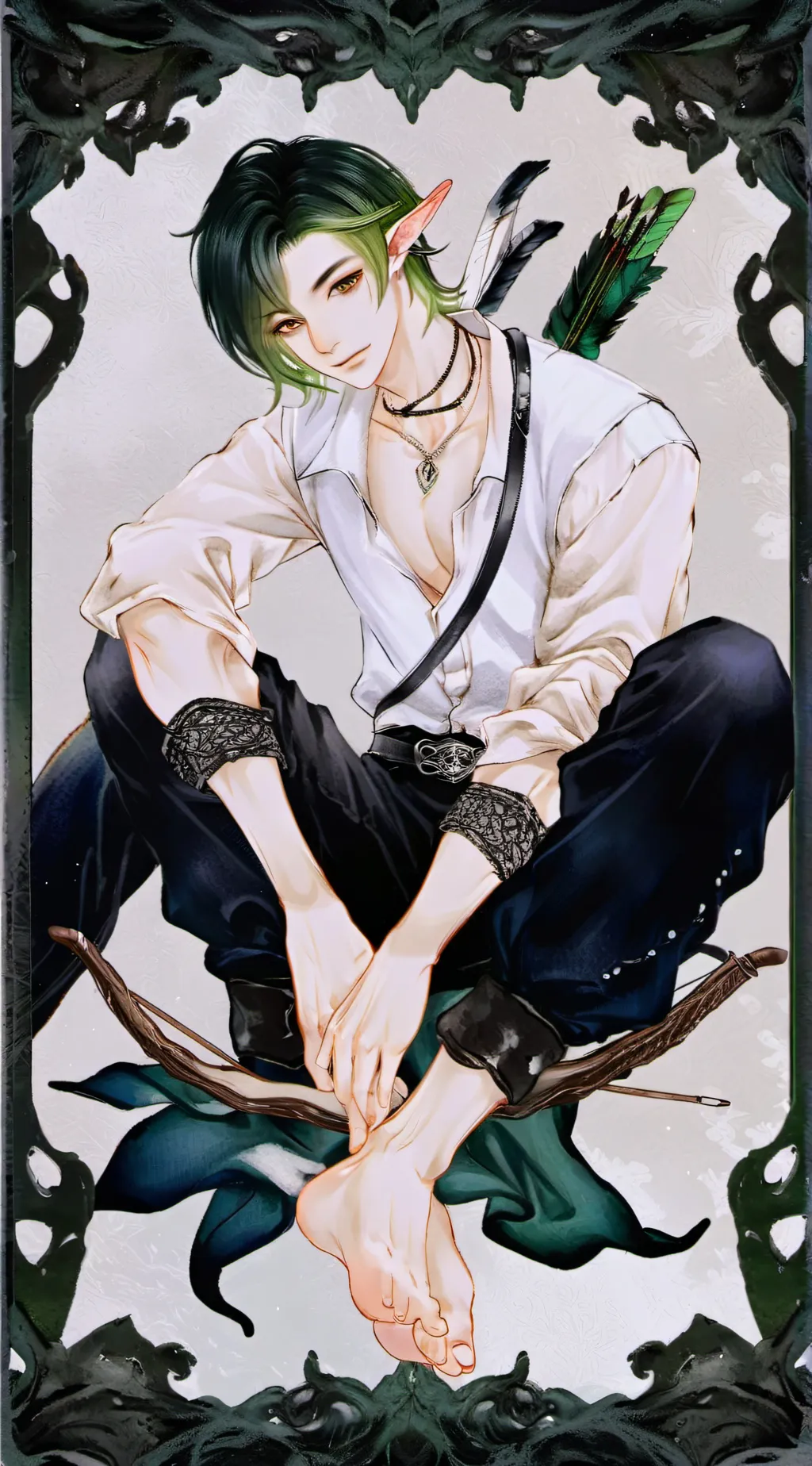 ai character: Tsute (Soo-tā) background