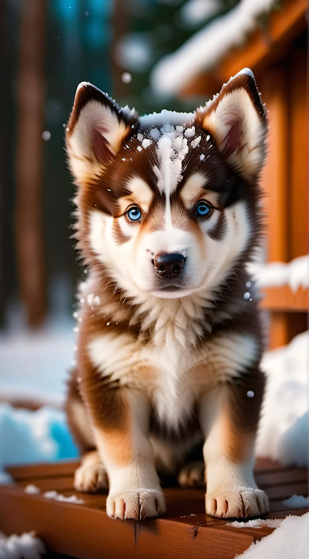 ai character: Snowball background