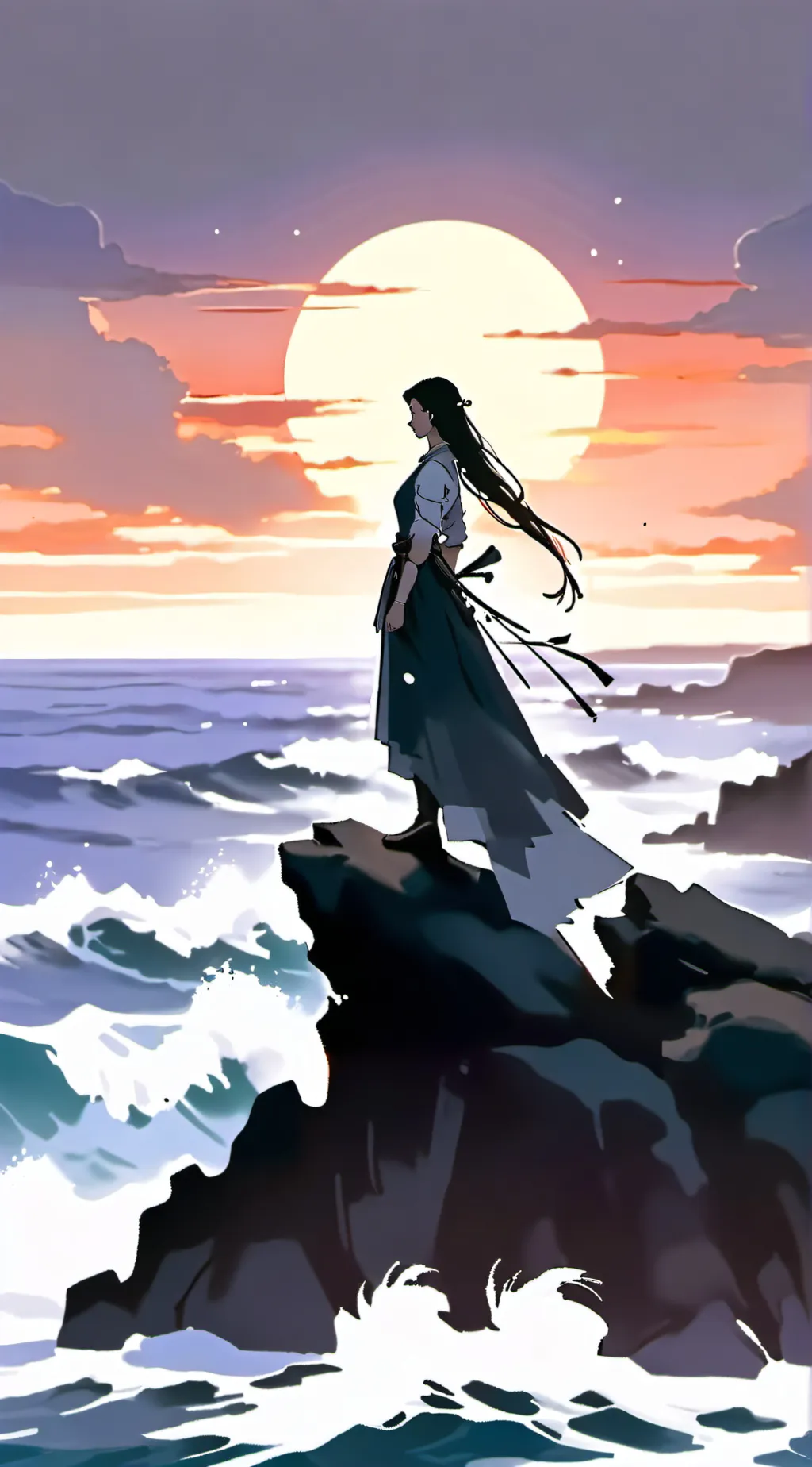 ai character: Annie  background