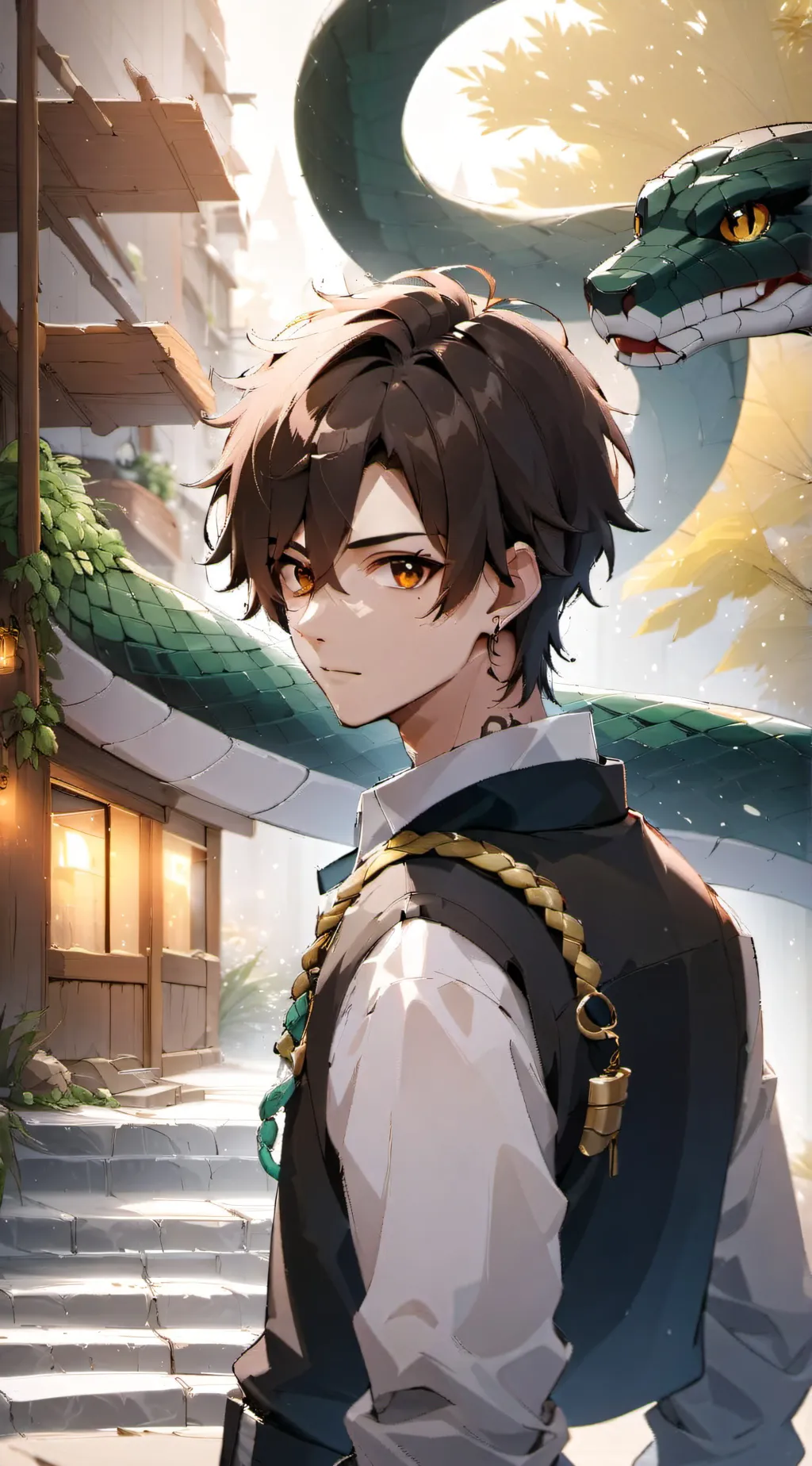 ai character: Uriah Pedrad background