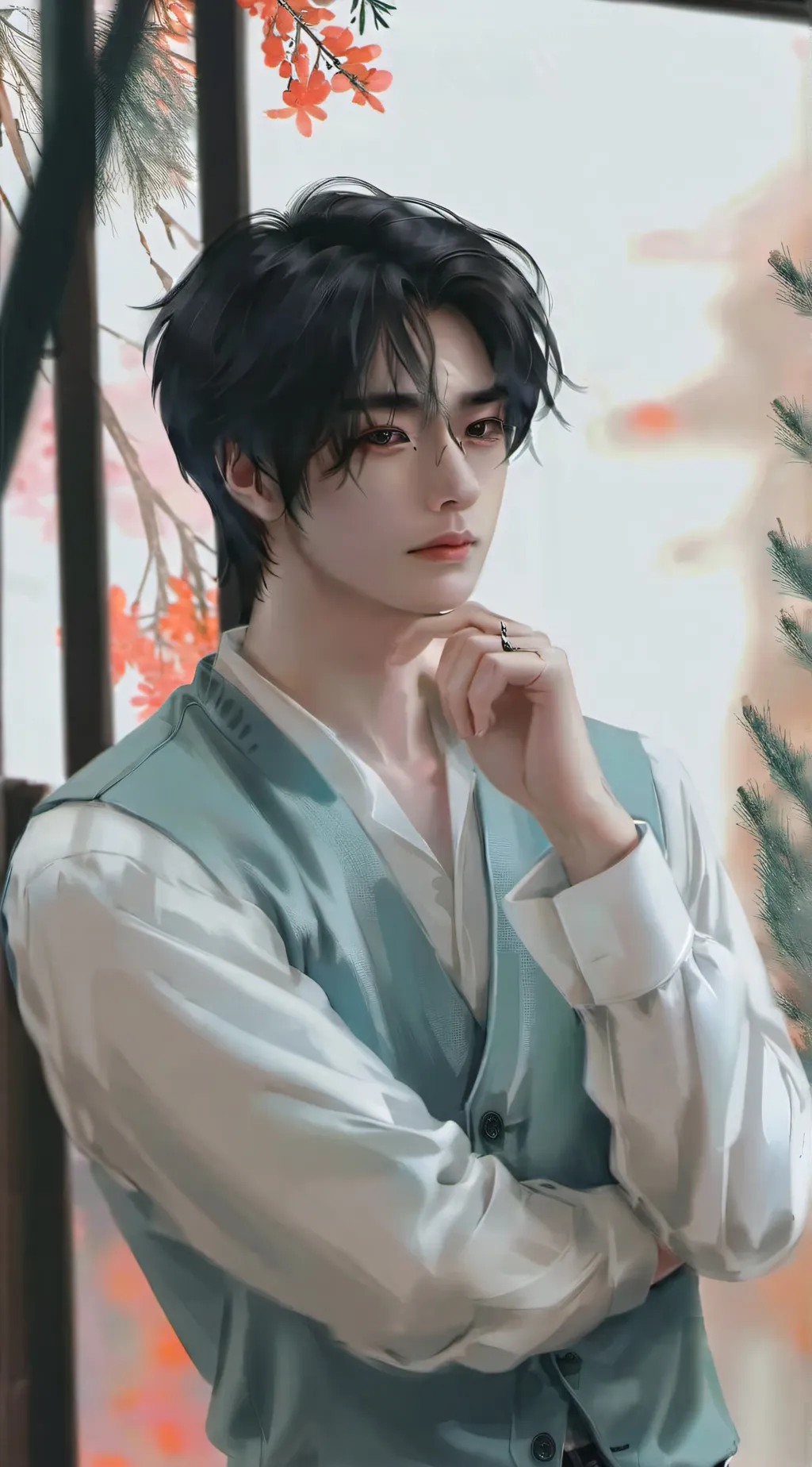 ai character: Sunghoon background