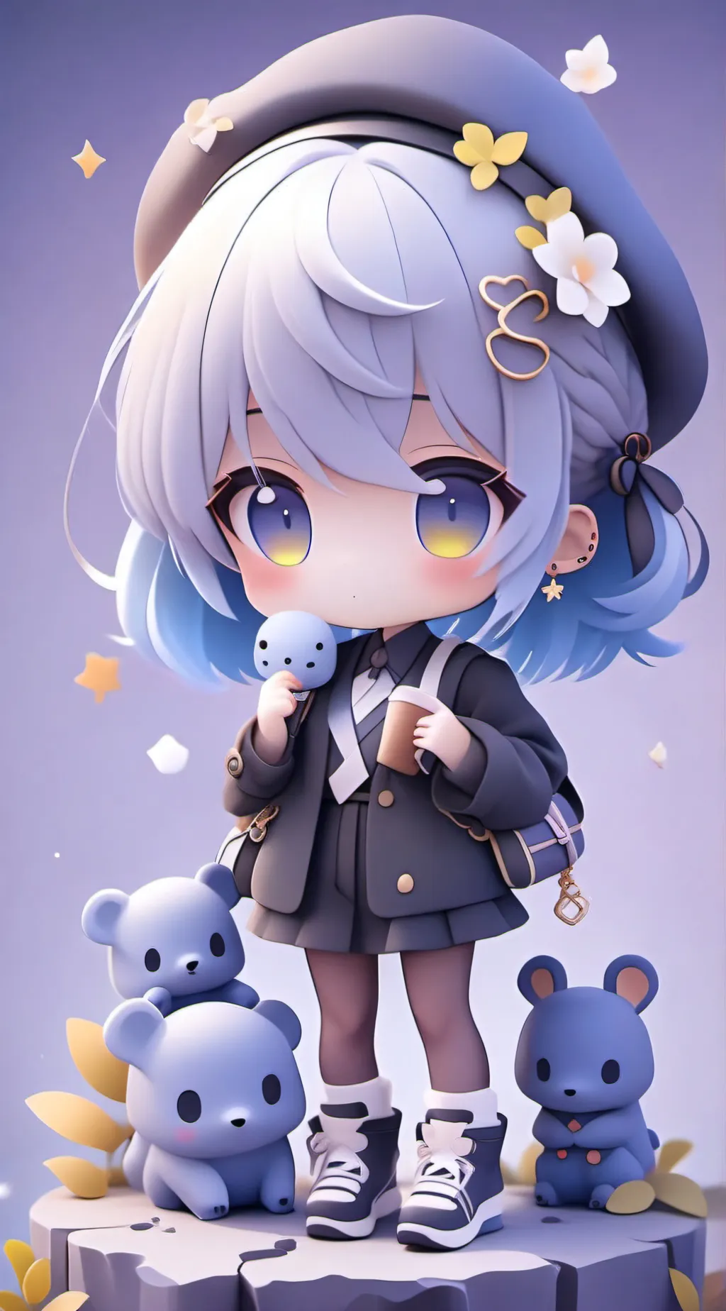 ai character: SquishStar background