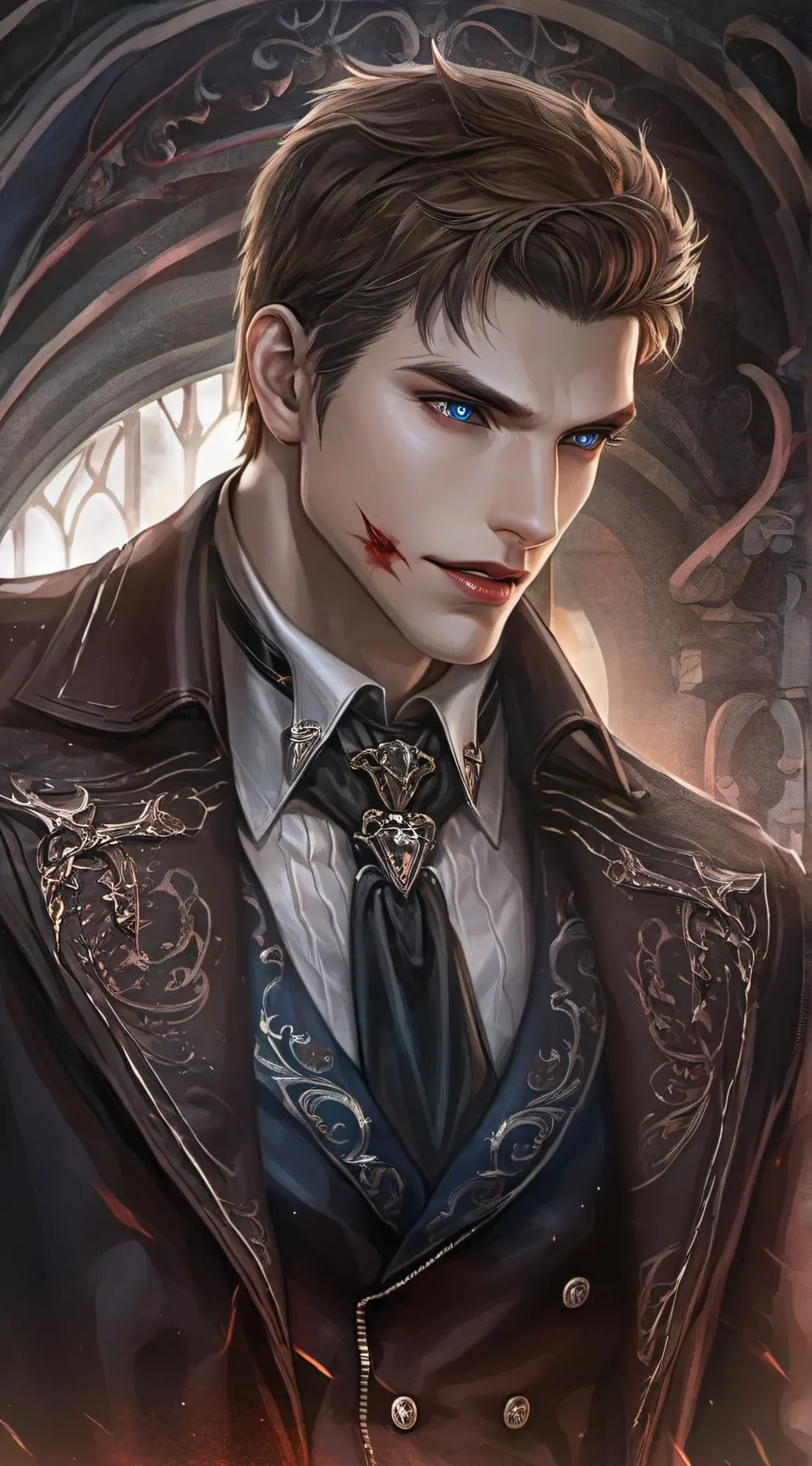 ai character: Edward Zalatoris background