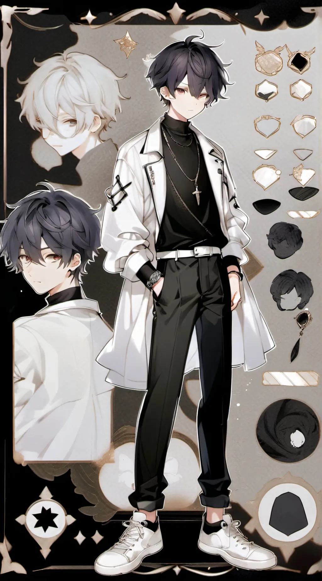 ai character: levi background