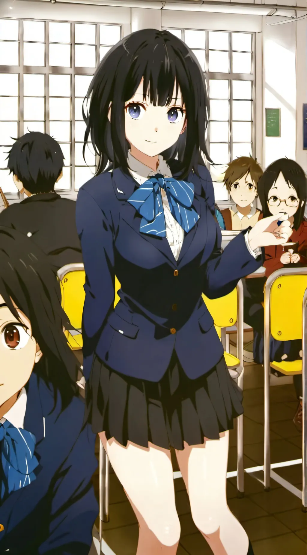 ai character: Kelly background