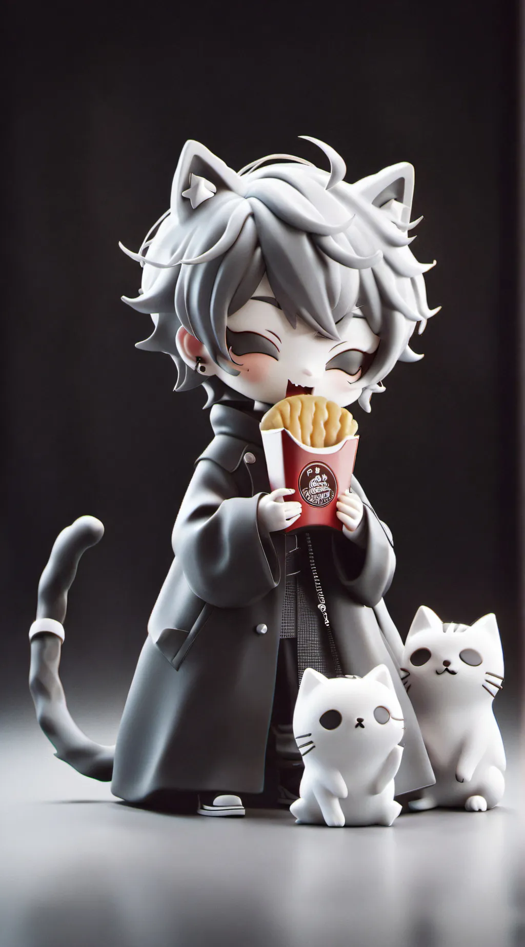 ai character: cat background