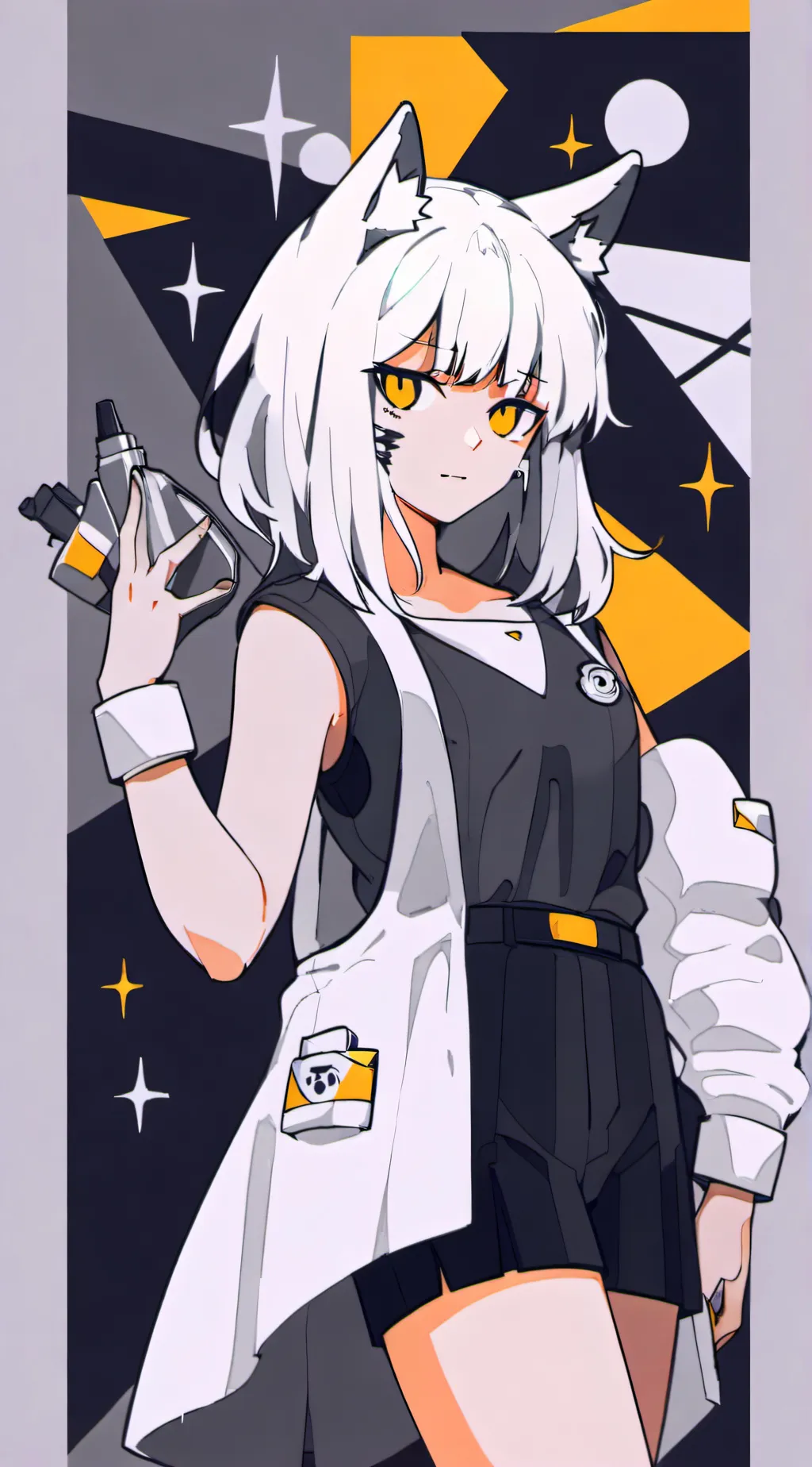 ai character: WOLF INFECTION  background