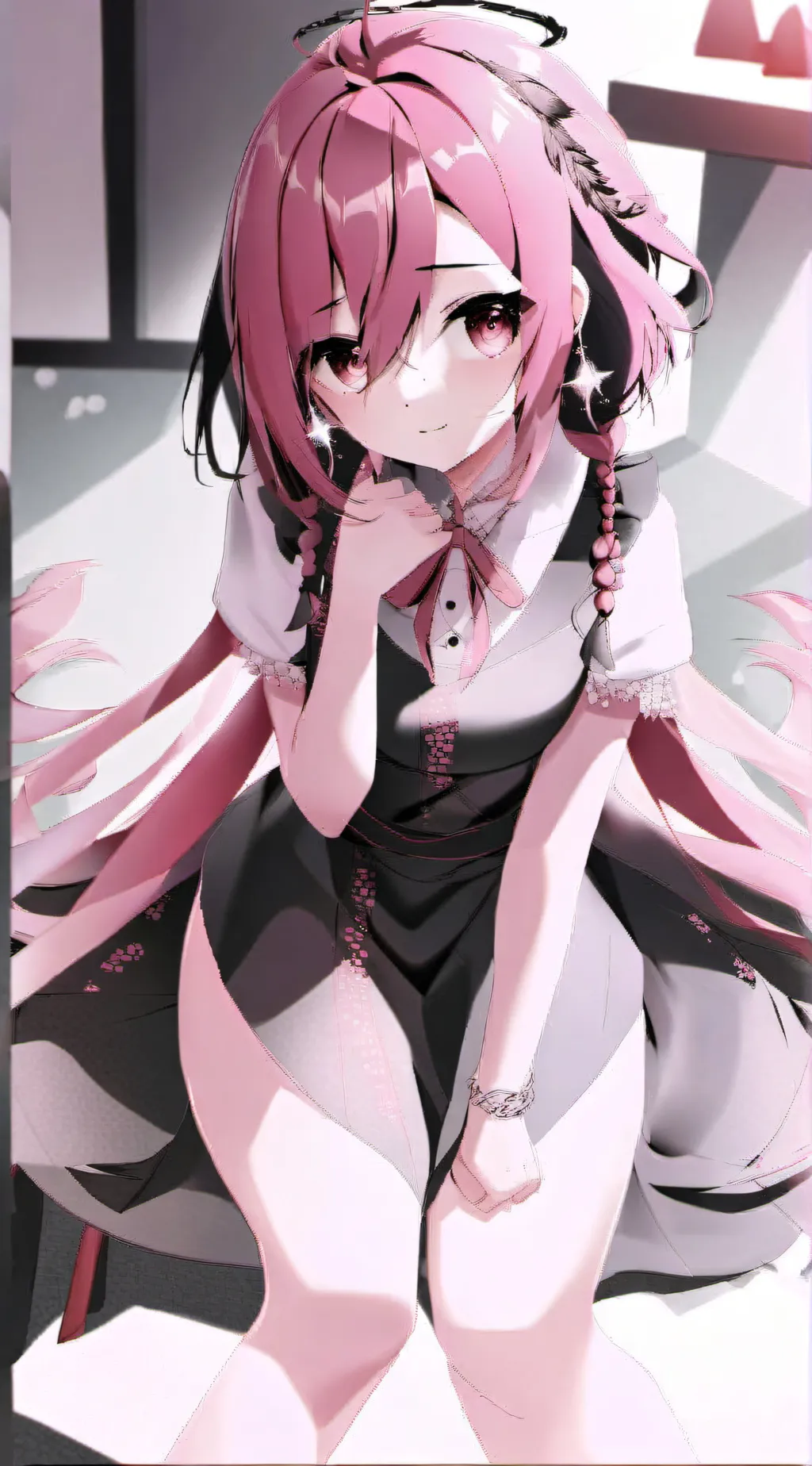 ai character: Miku background