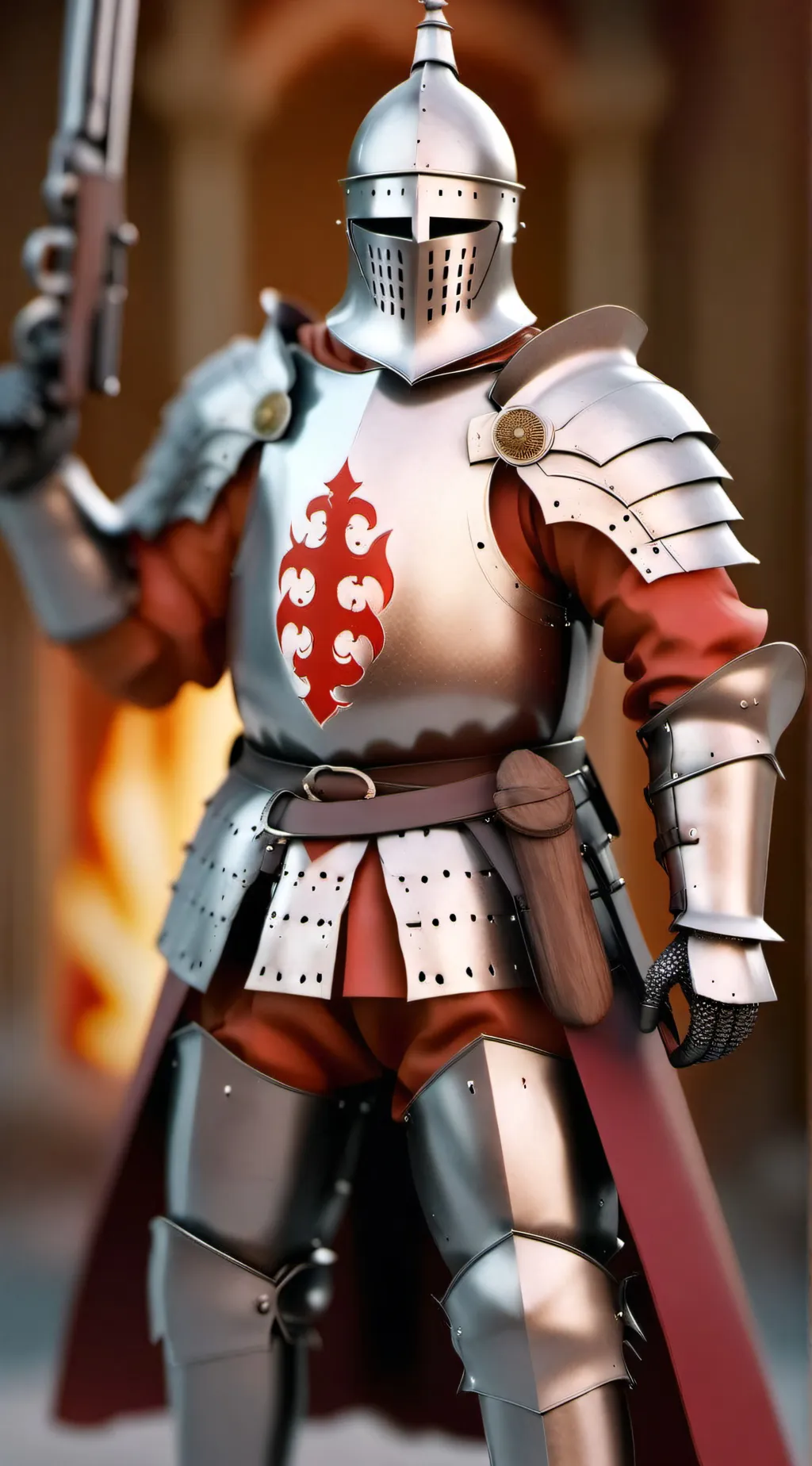 ai character: knight background