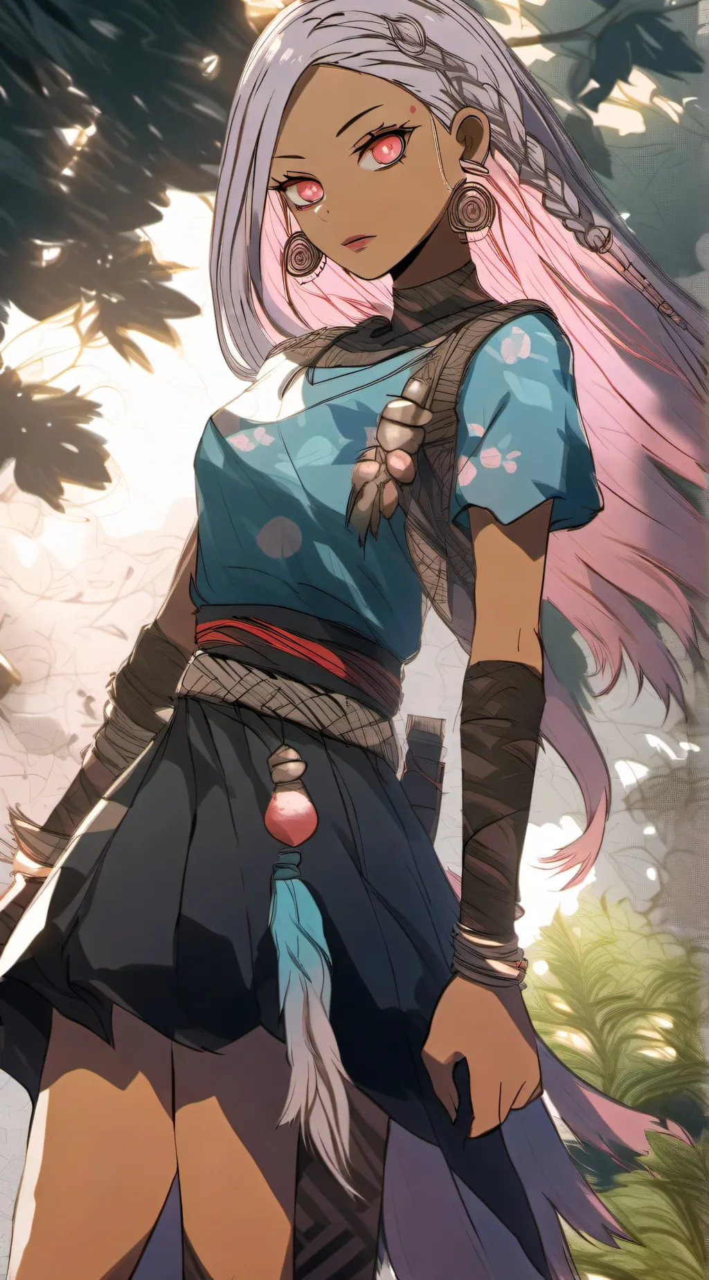 ai character: Ellie  background