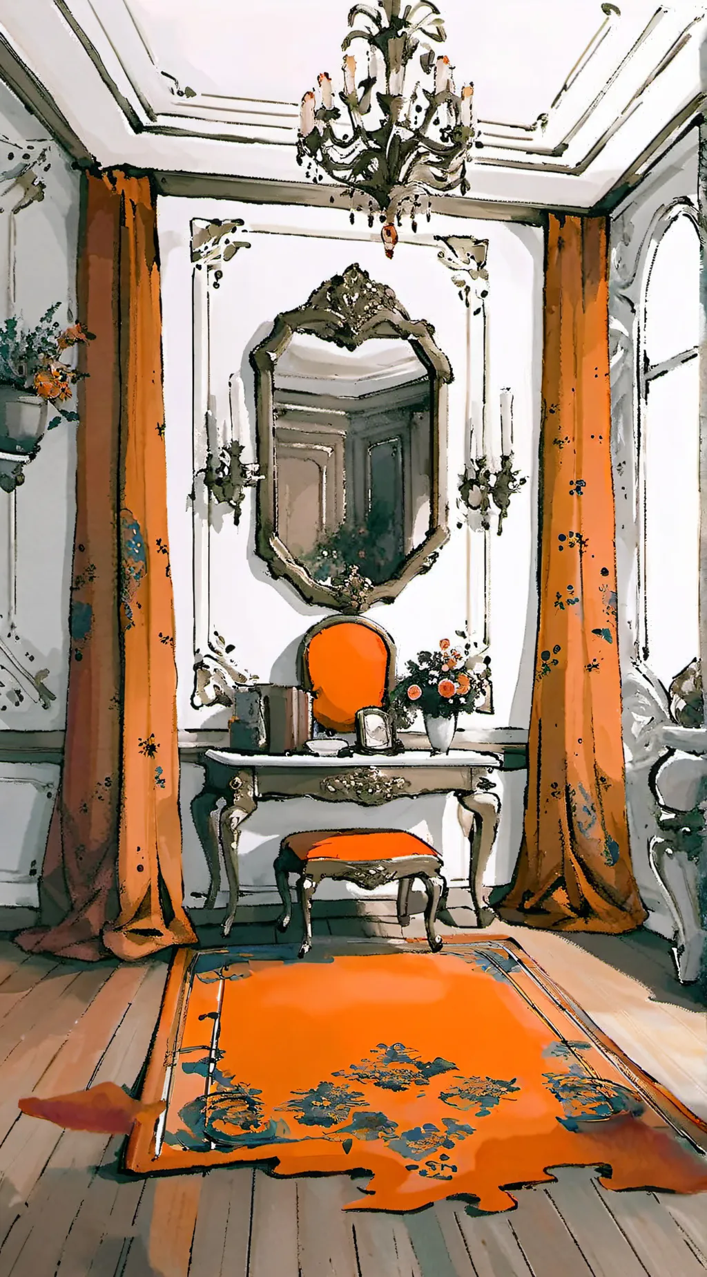 ai character: TOH visit  background