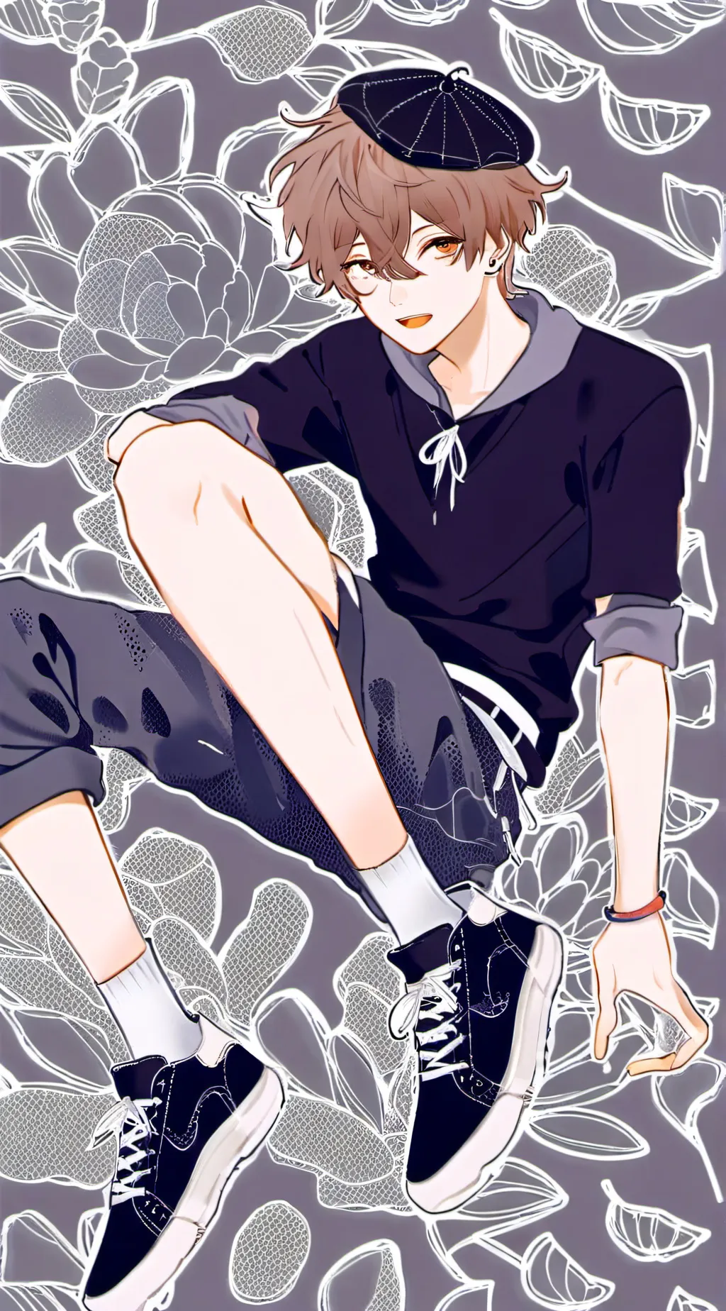 ai character: Liam  background