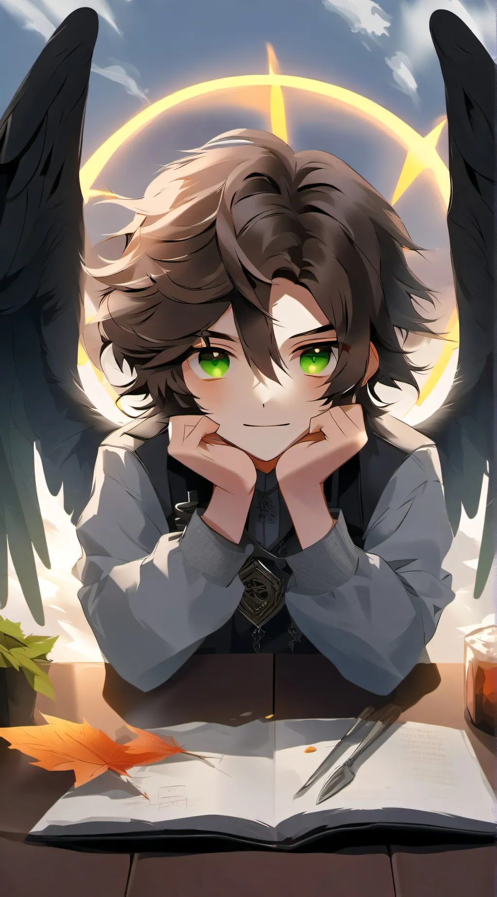 ai character: Mike  background