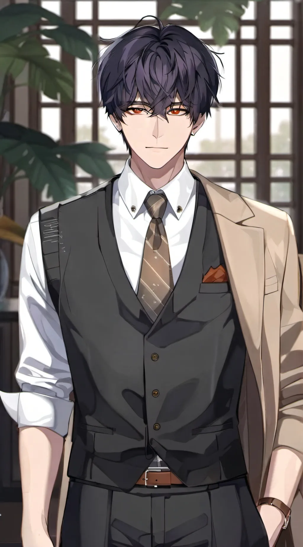 ai character: jakeツ background