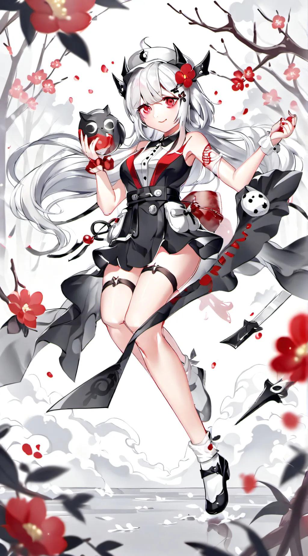 ai character: Aria background