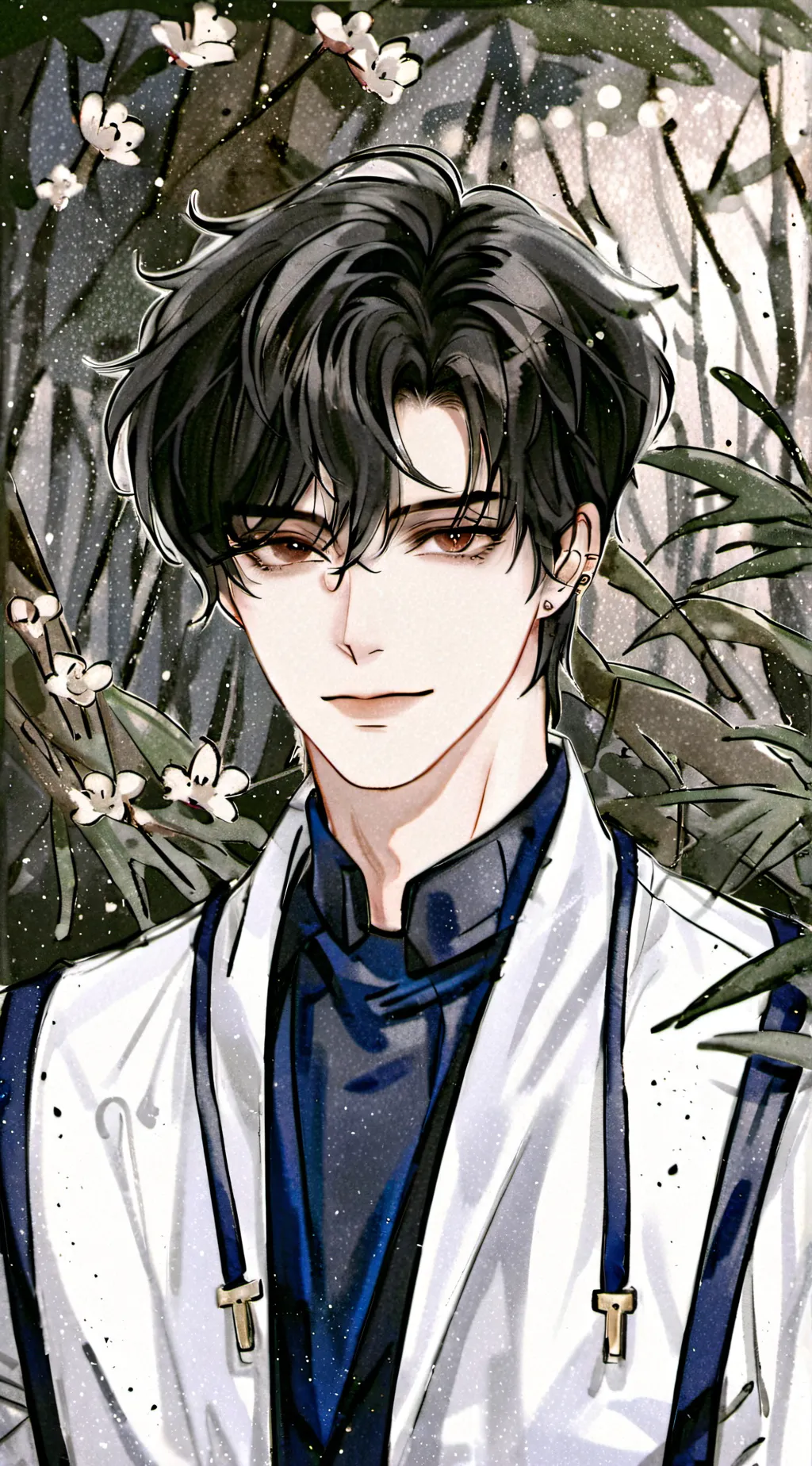 ai character: justin background