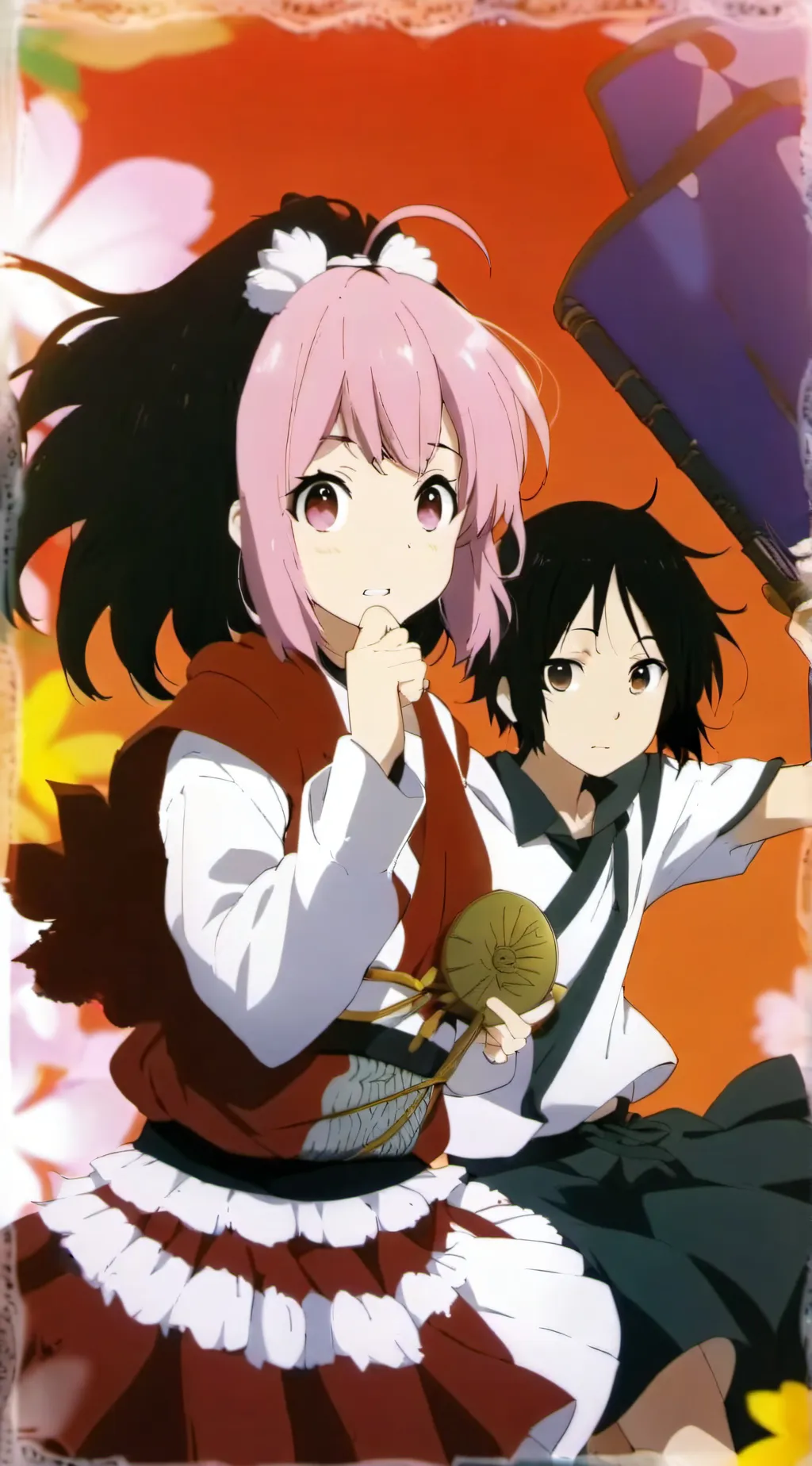 ai character: Toga background