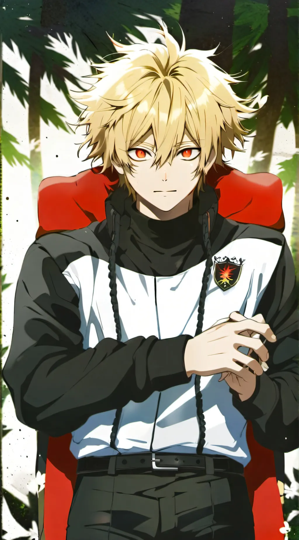 ai character: MHA  background