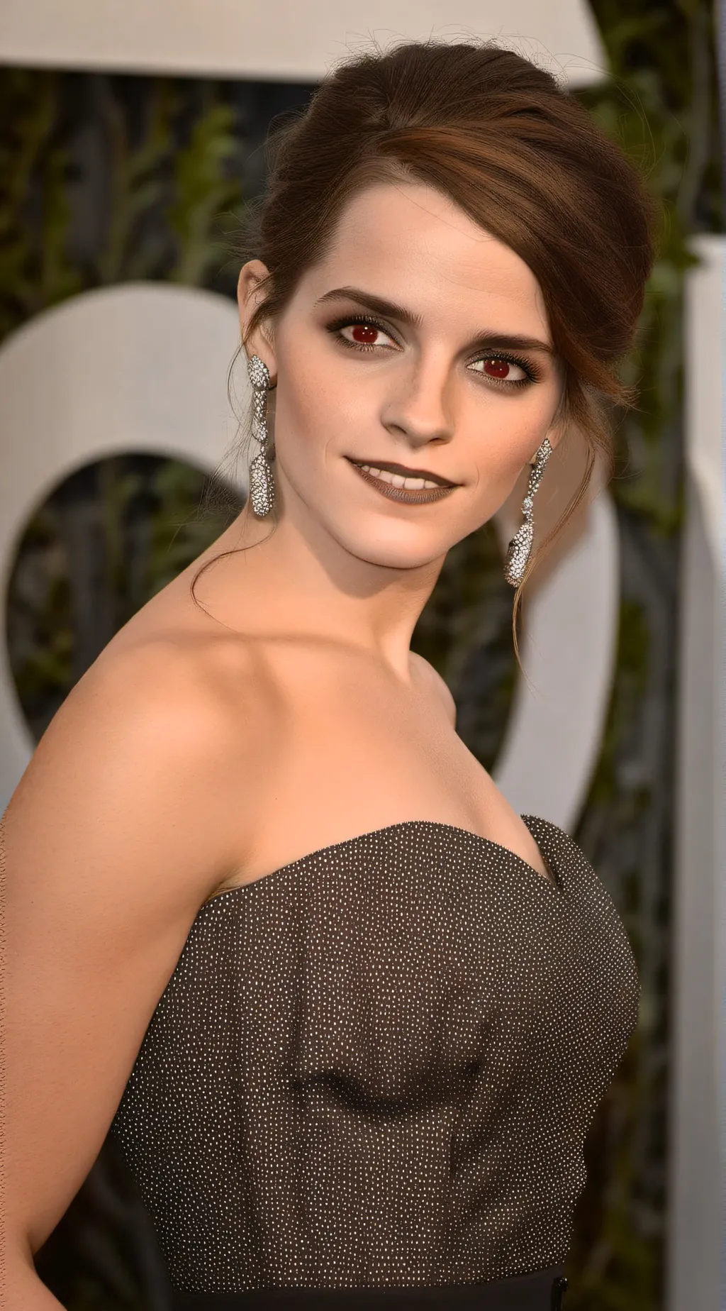 ai character: Emma Watson  background