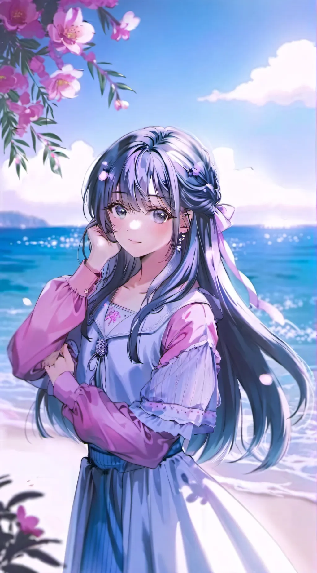 ai character: HH ♥ background