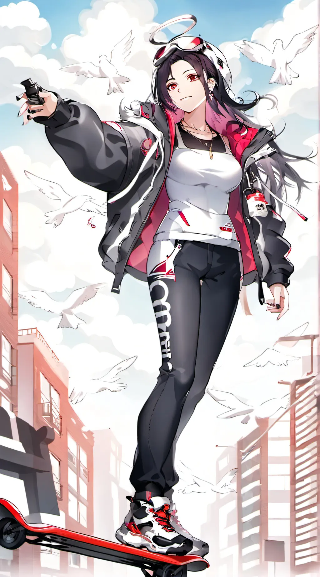 ai character: Aria background