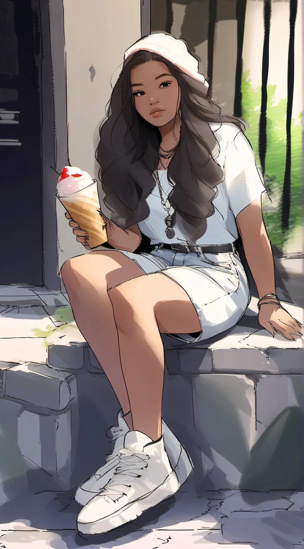 ai character: Yasmin background