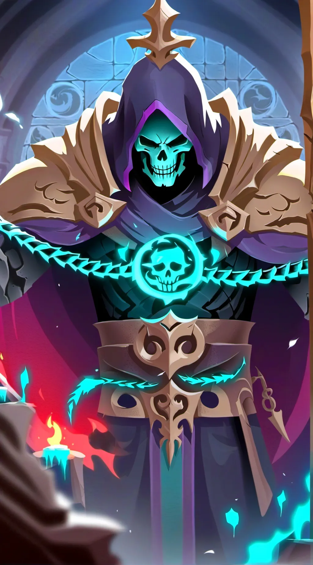 ai character: Roast battle💀 background