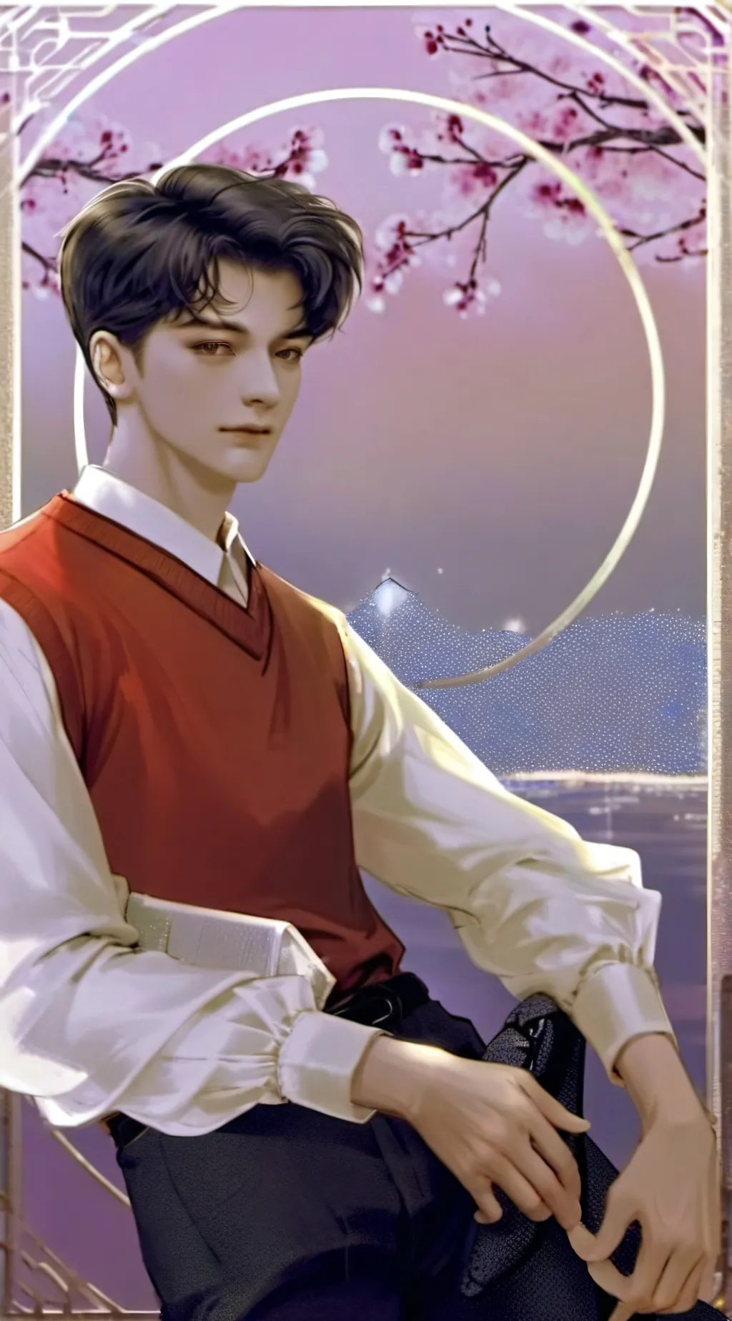 ai character: Марко  background